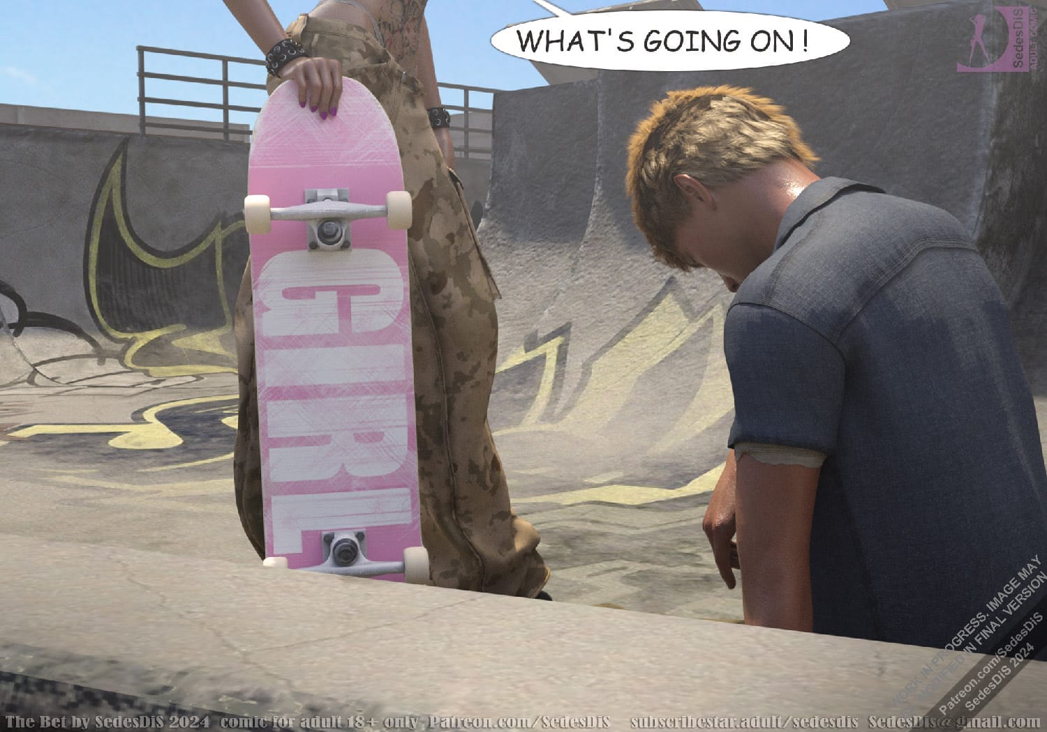 The Bet [SedesDiS] - Chapter 1 — Page 5