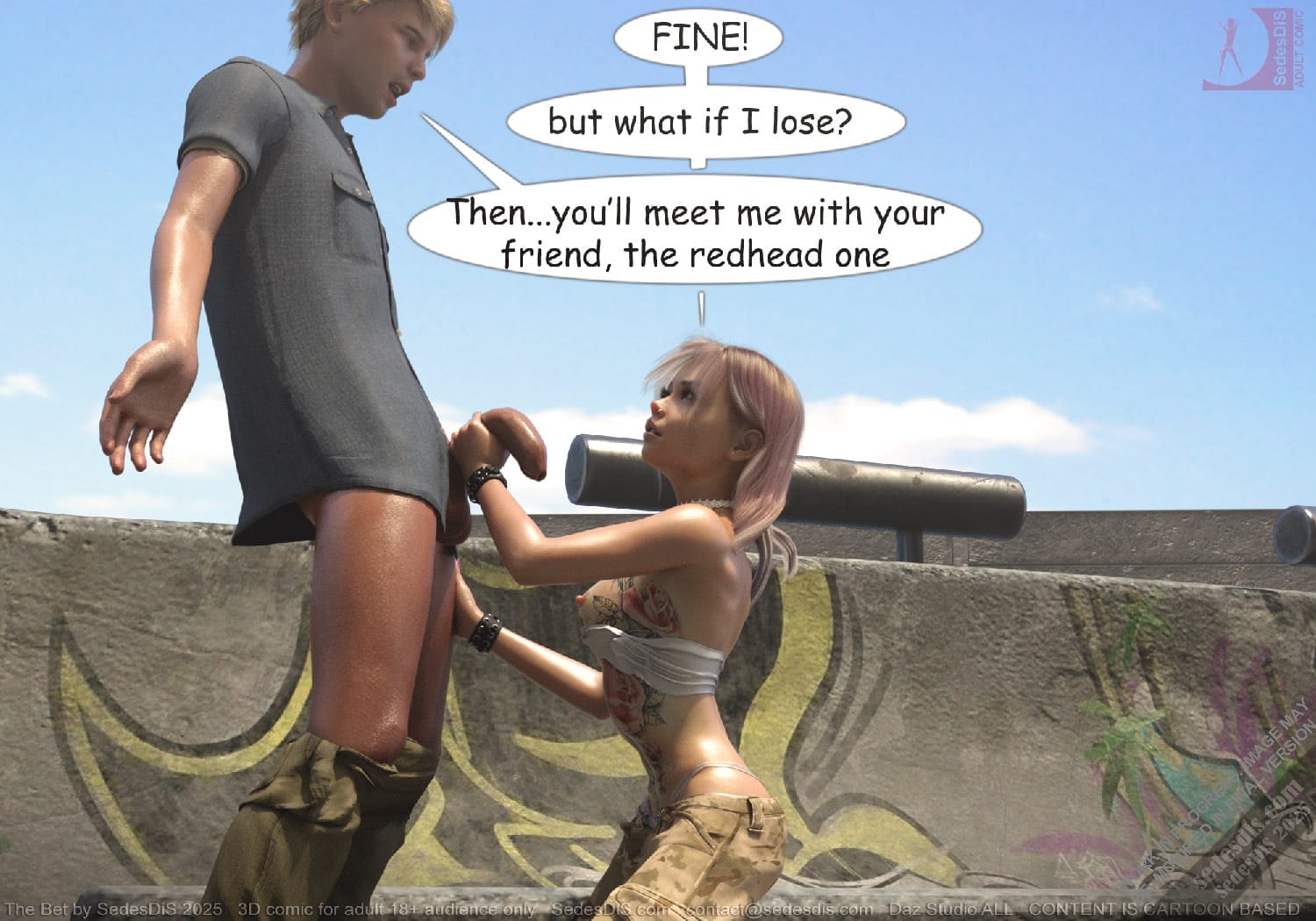 The Bet [SedesDiS] - Chapter 1 — Page 55