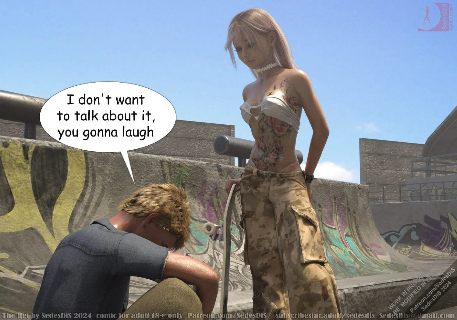 The Bet [SedesDiS] - Chapter 1 — Page 7