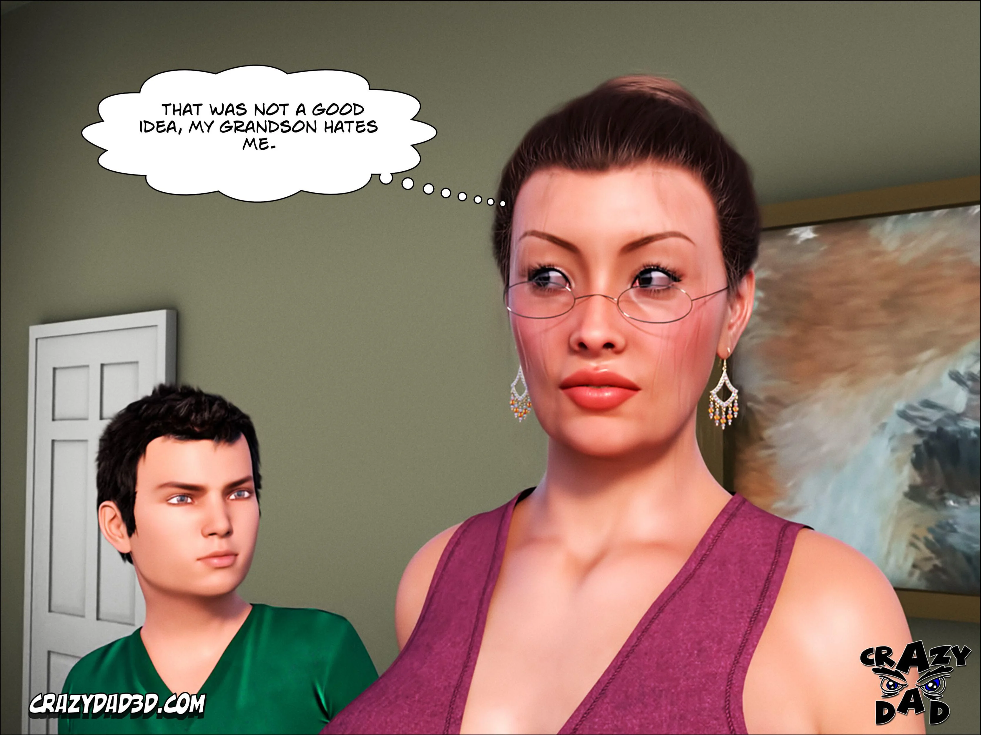 The Grandma [CrazyDad3D] - Chapter 1 — Page 13