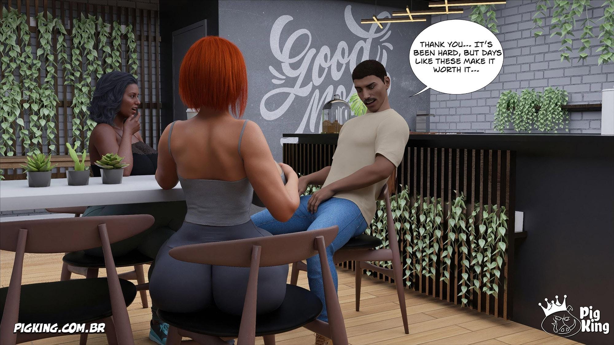 Big Black Cocks [CrazyDad3D] - Chapter 28 — Page 60