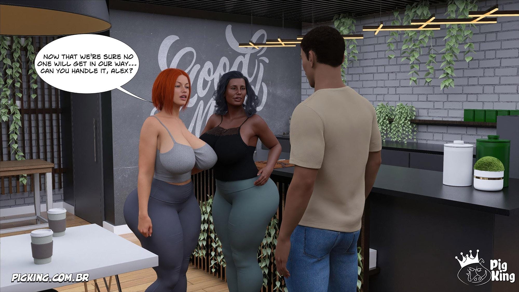 Big Black Cocks [CrazyDad3D] - Chapter 28 — Page 67