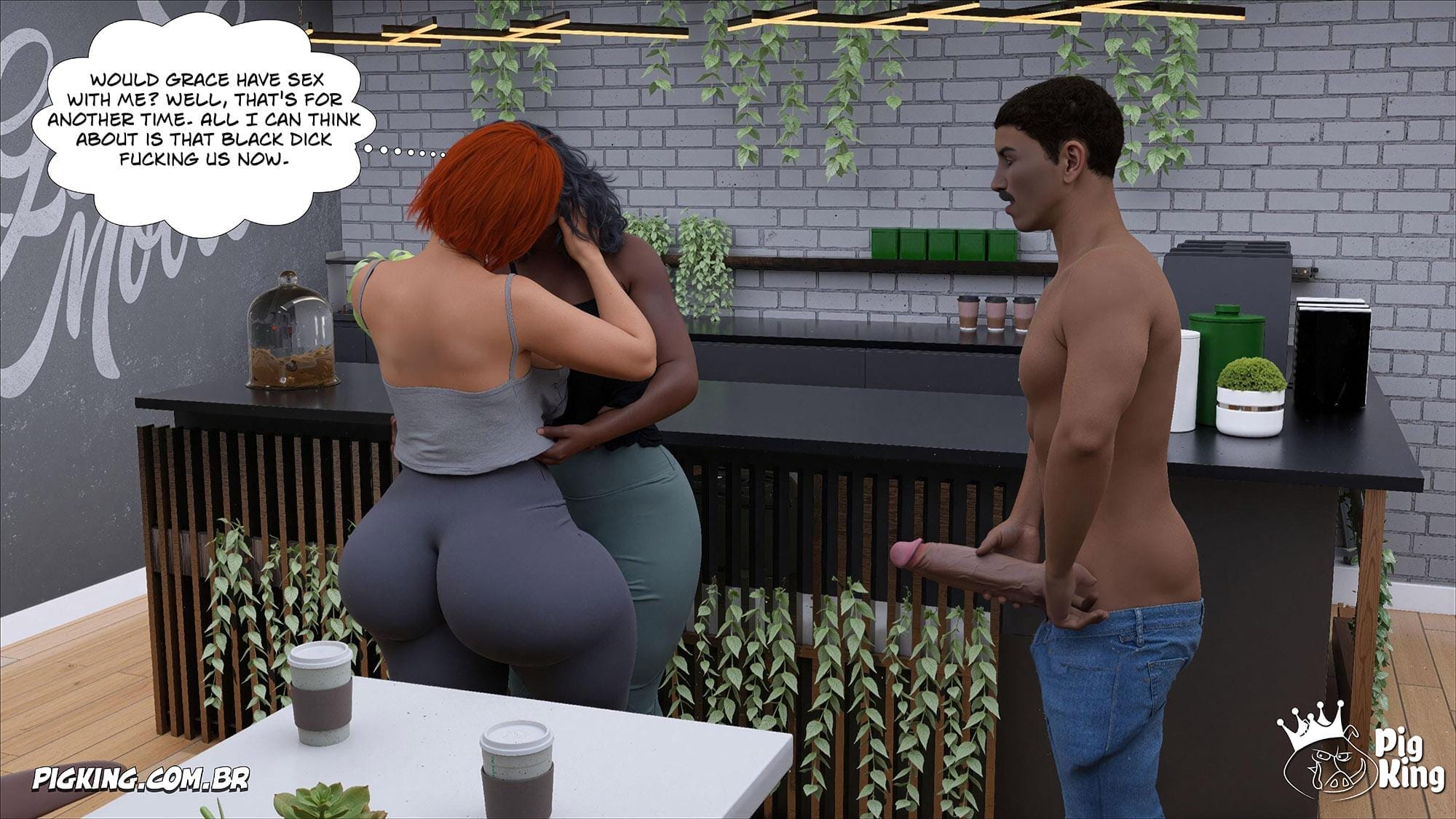 Big Black Cocks [CrazyDad3D] - Chapter 28 — Page 76