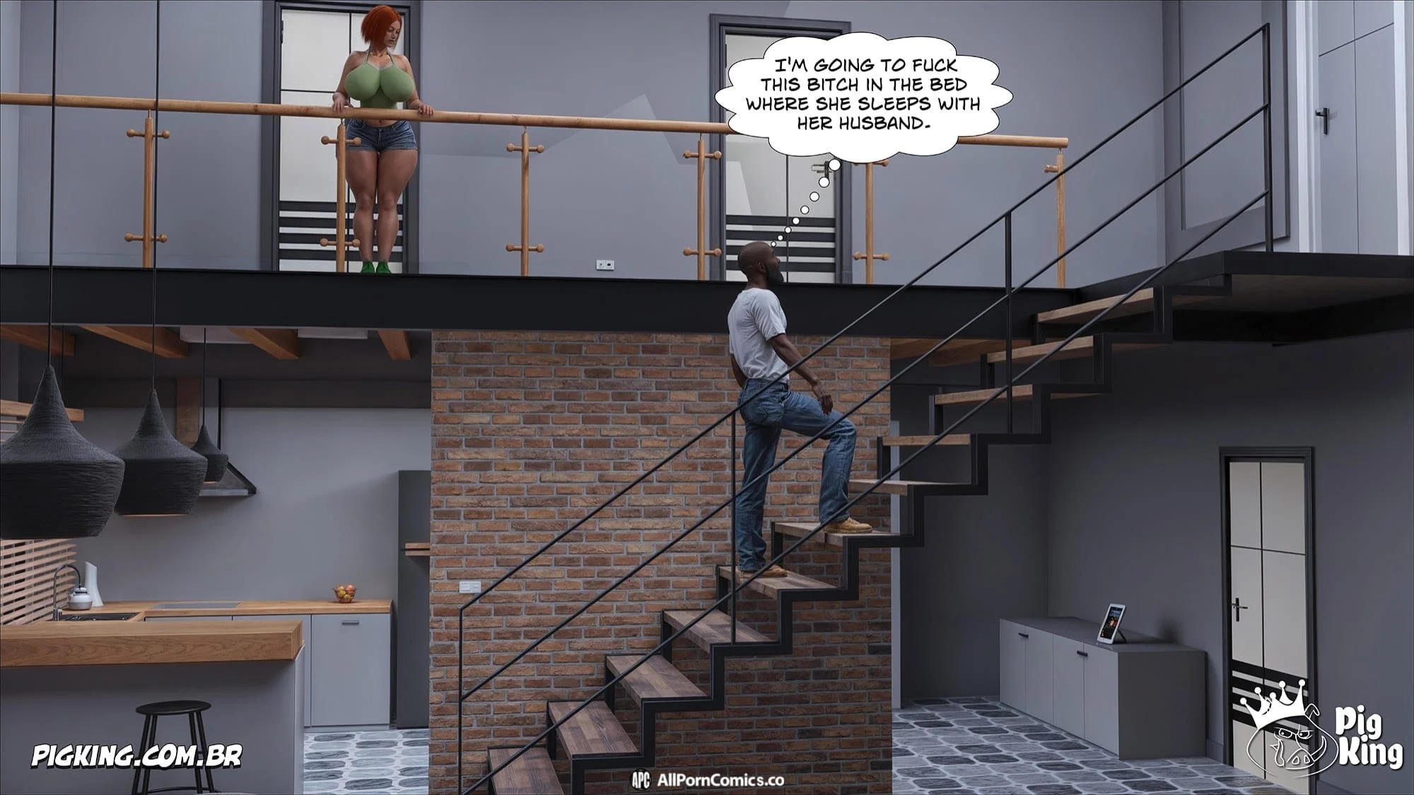 Big Black Cocks [CrazyDad3D] - Chapter 21 — Page 9
