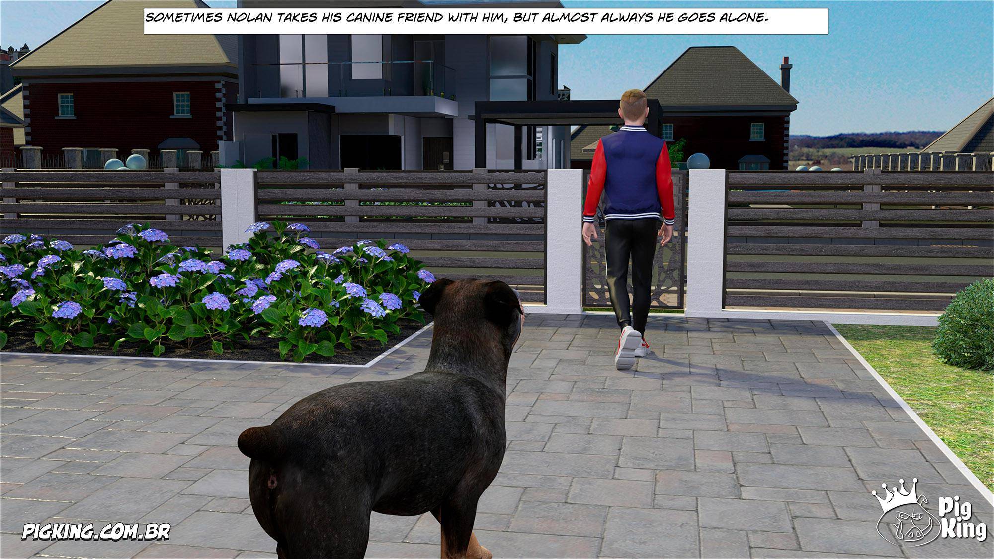 Big Black Cocks [CrazyDad3D] - Chapter 1 — Page 13