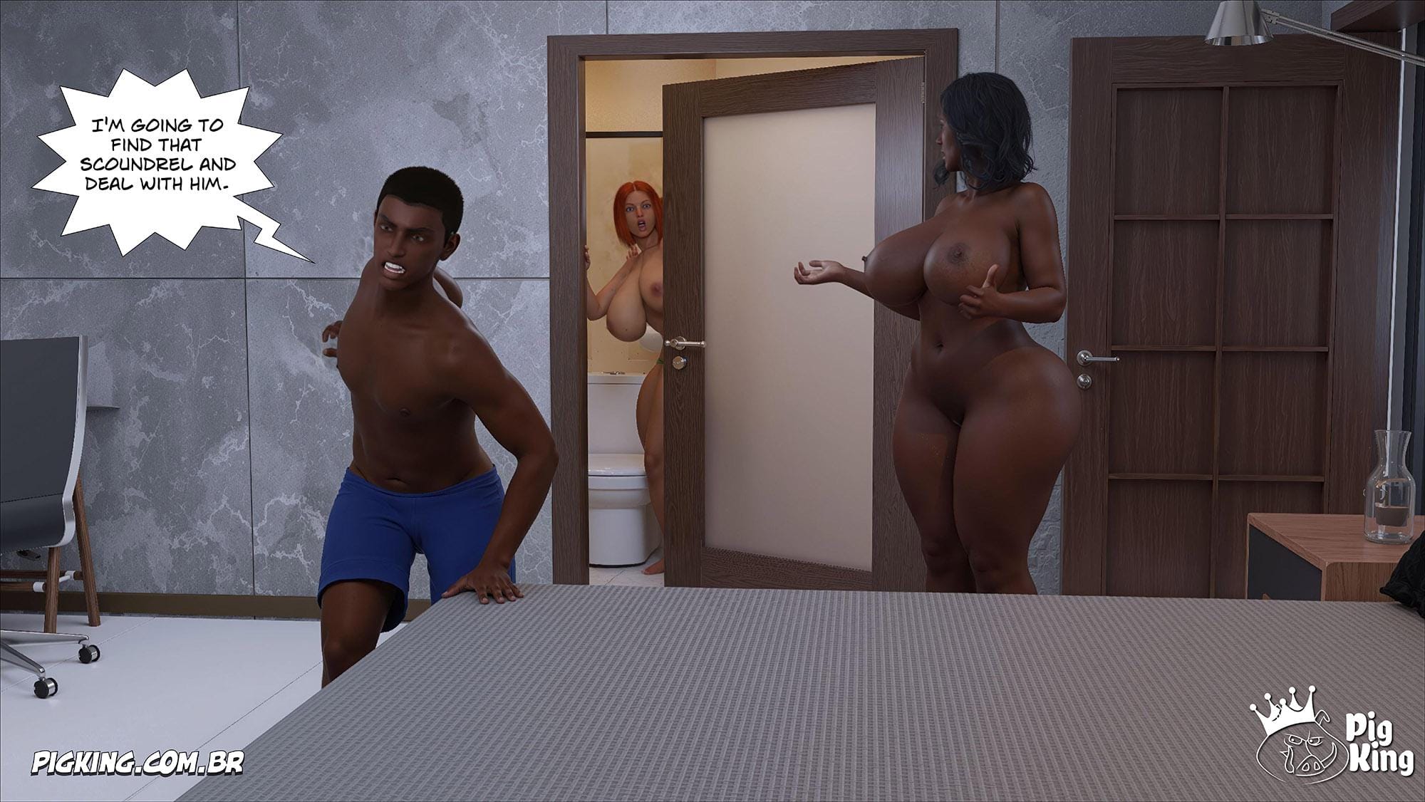 Big Black Cocks [CrazyDad3D] - Chapter 30 — Page 87