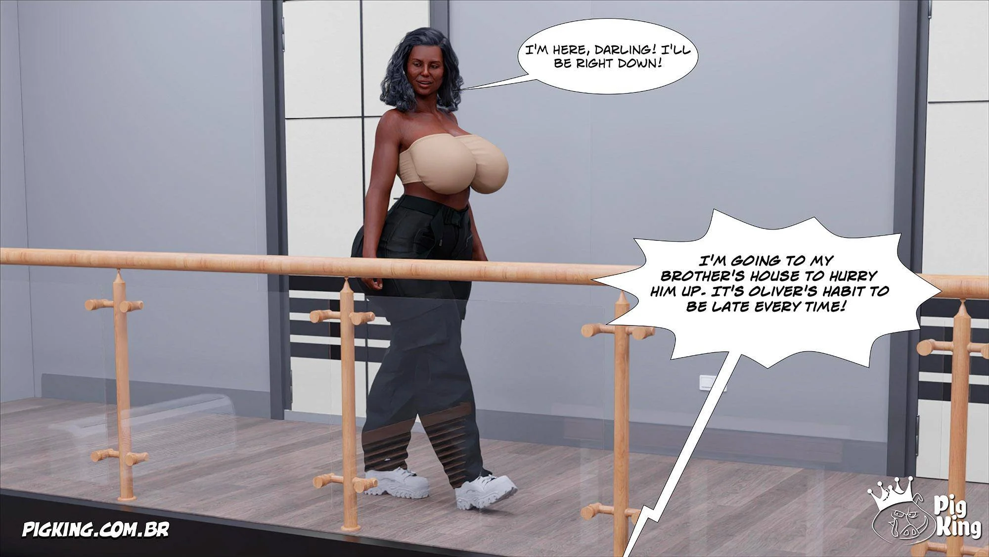 Big Black Cocks [CrazyDad3D] - Chapter 4 — Page 17