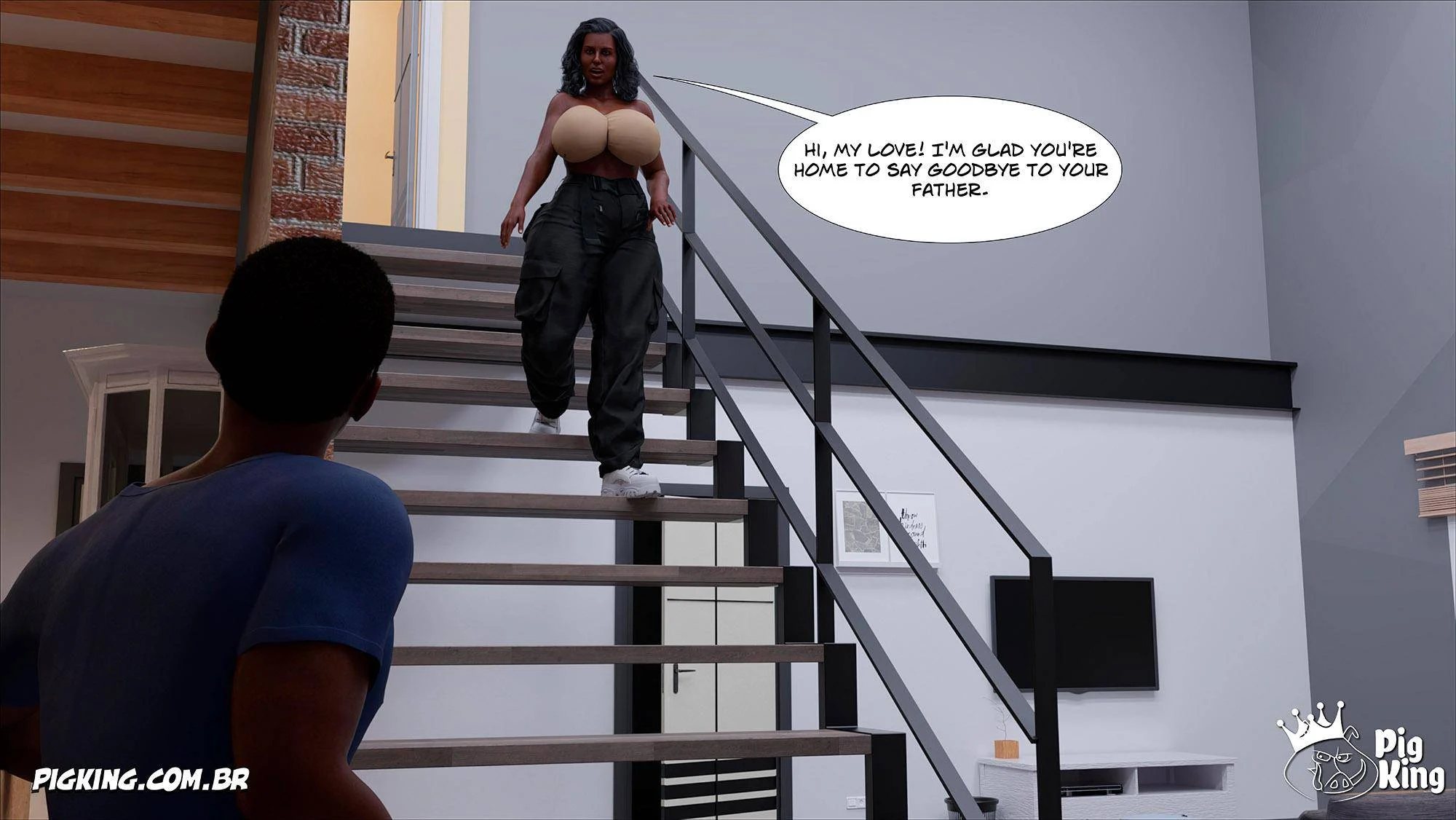 Big Black Cocks [CrazyDad3D] - Chapter 4 — Page 23