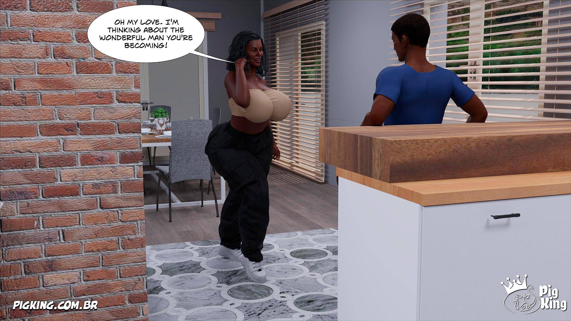 Big Black Cocks [CrazyDad3D] - Chapter 4 — Page 32