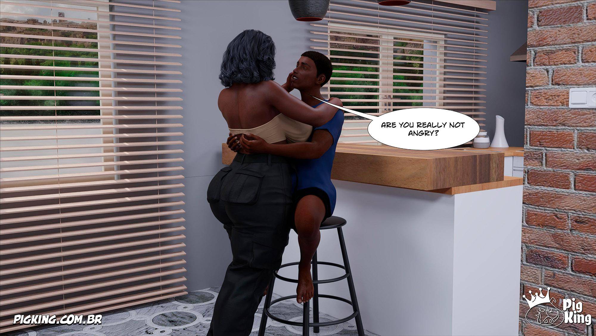 Big Black Cocks [CrazyDad3D] - Chapter 4 — Page 54