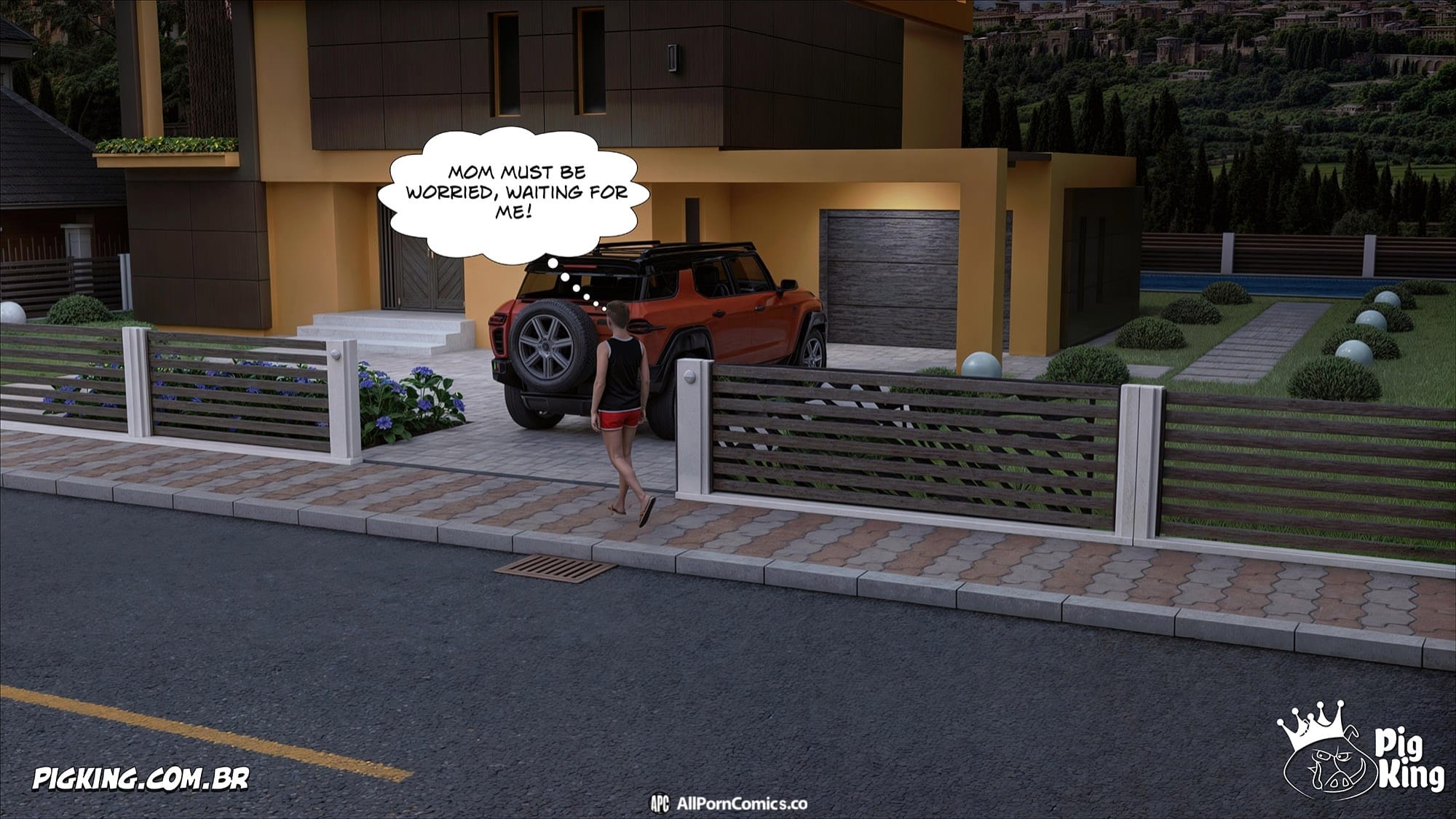 Big Black Cocks [CrazyDad3D] - Chapter 18 — Page 61