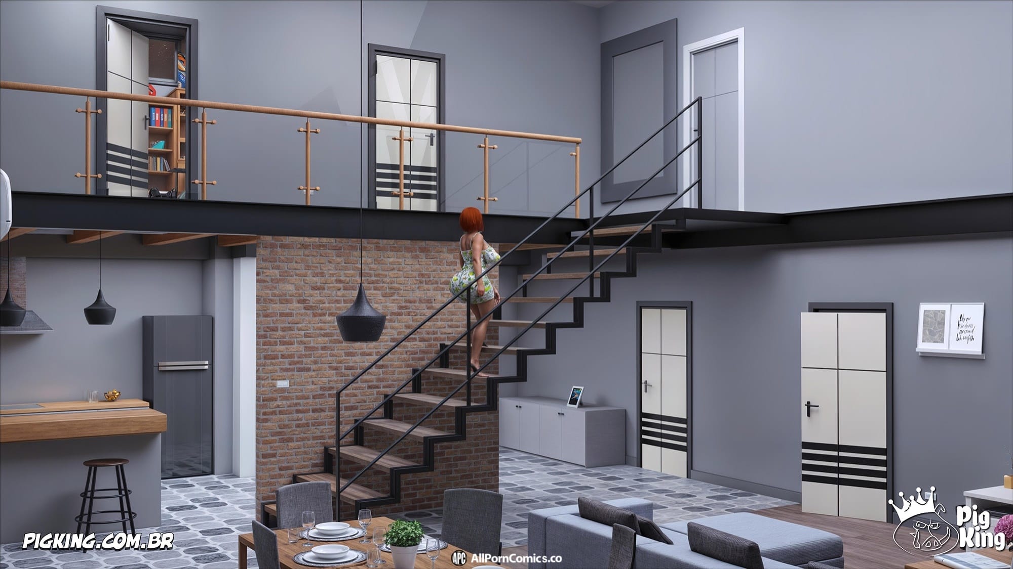 Big Black Cocks [CrazyDad3D] - Chapter 19 — Page 8