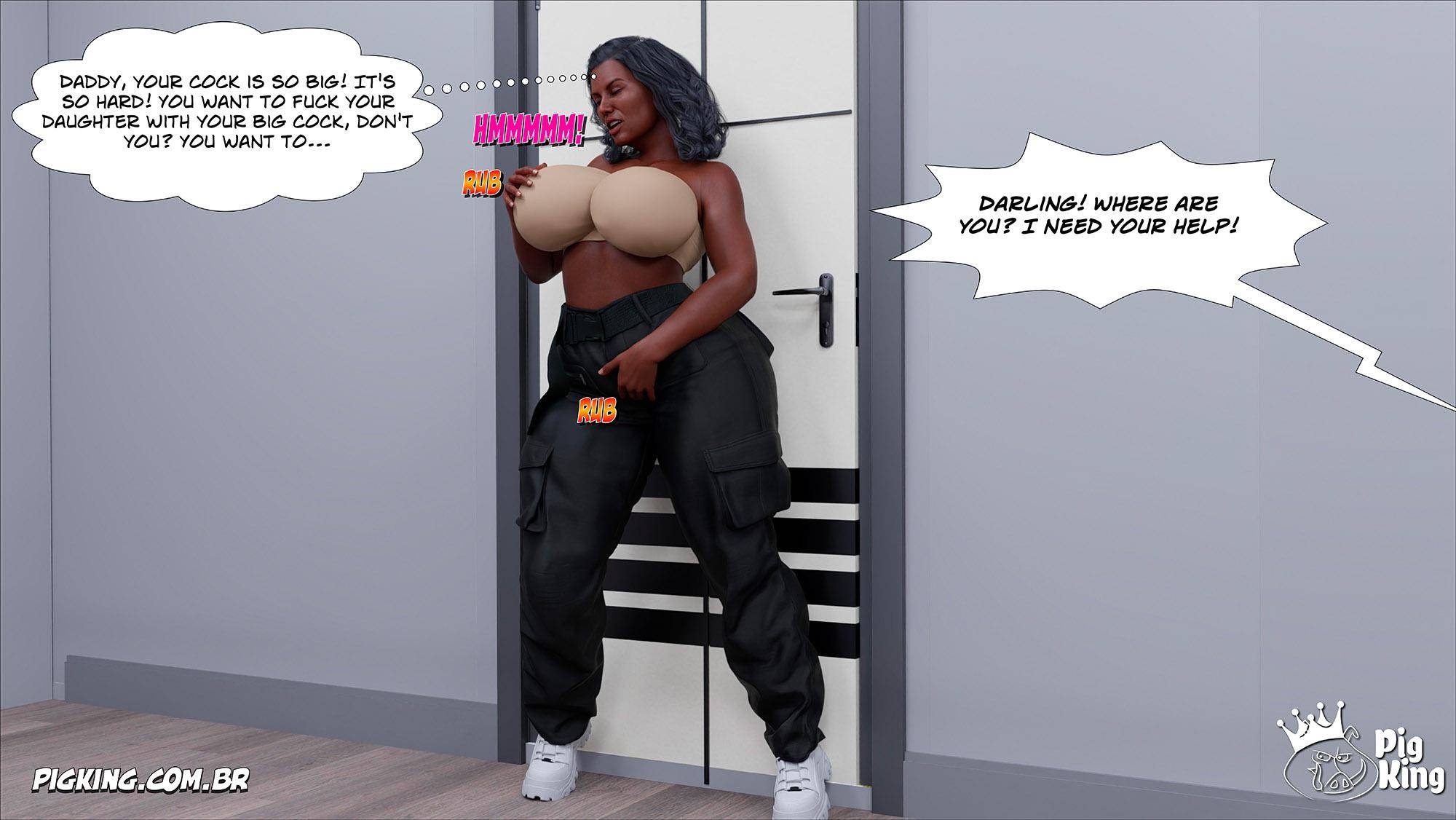 Big Black Cocks [CrazyDad3D] - Chapter 3 — Page 100