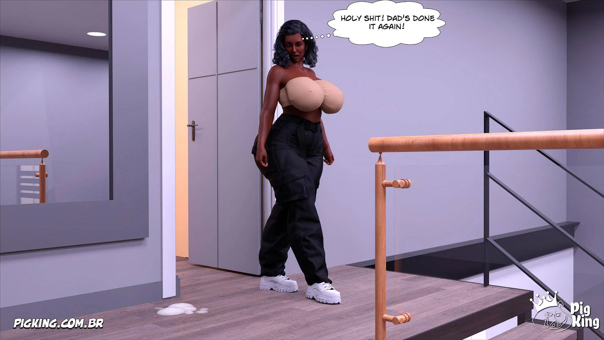 Big Black Cocks [CrazyDad3D] - Chapter 3 — Page 20