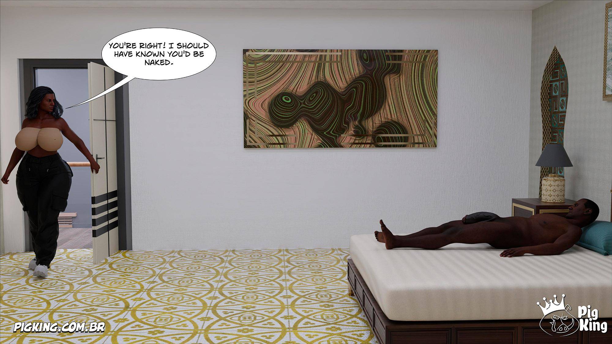 Big Black Cocks [CrazyDad3D] - Chapter 3 — Page 35