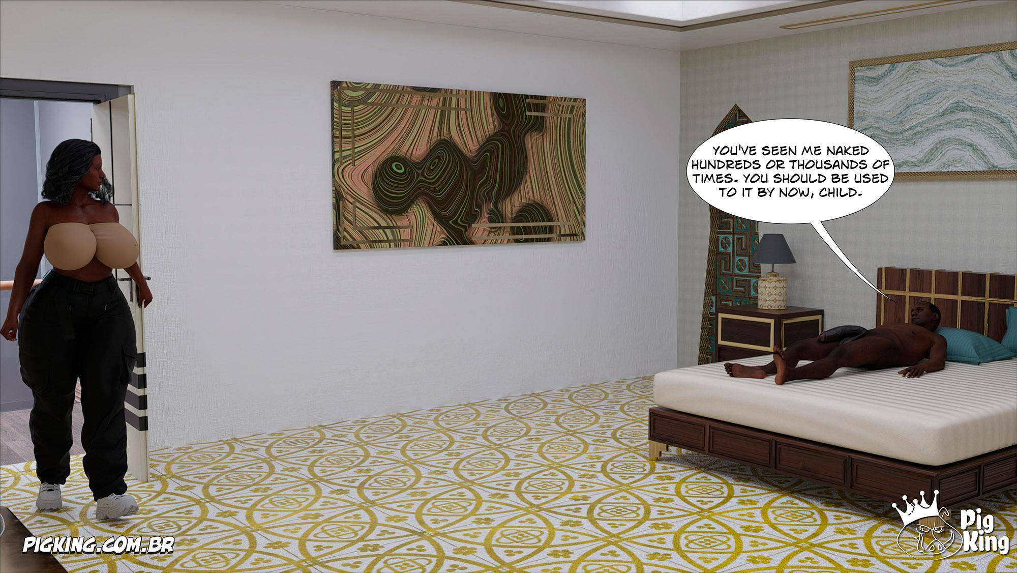 Big Black Cocks [CrazyDad3D] - Chapter 3 — Page 36