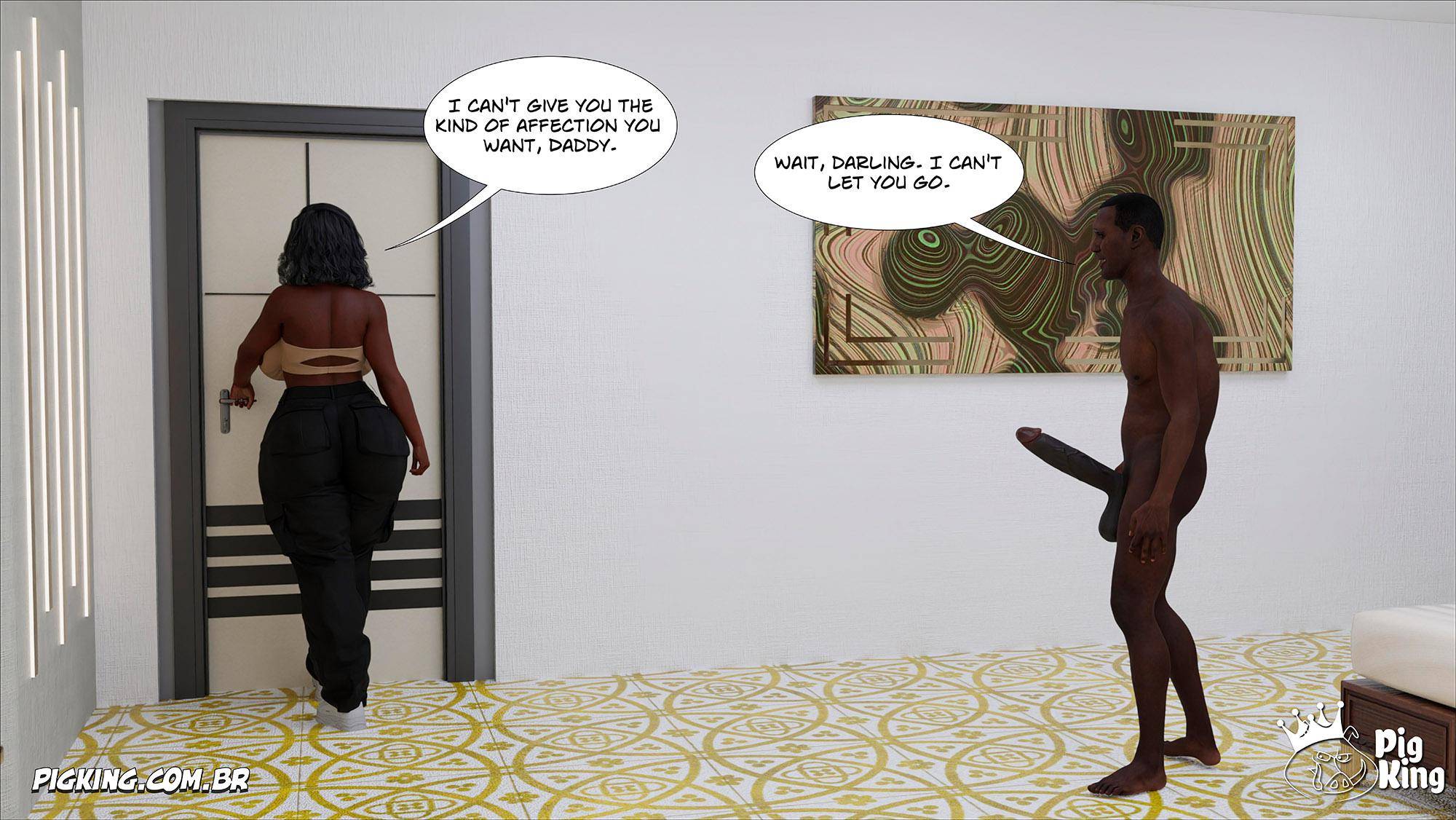 Big Black Cocks [CrazyDad3D] - Chapter 3 — Page 61