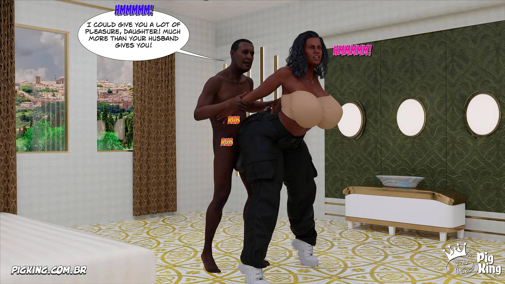 Big Black Cocks [CrazyDad3D] - Chapter 3 — Page 77