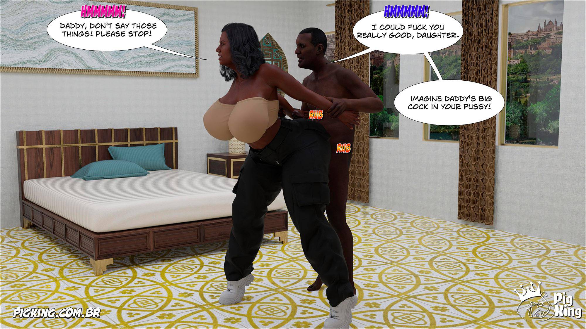 Big Black Cocks [CrazyDad3D] - Chapter 3 — Page 78