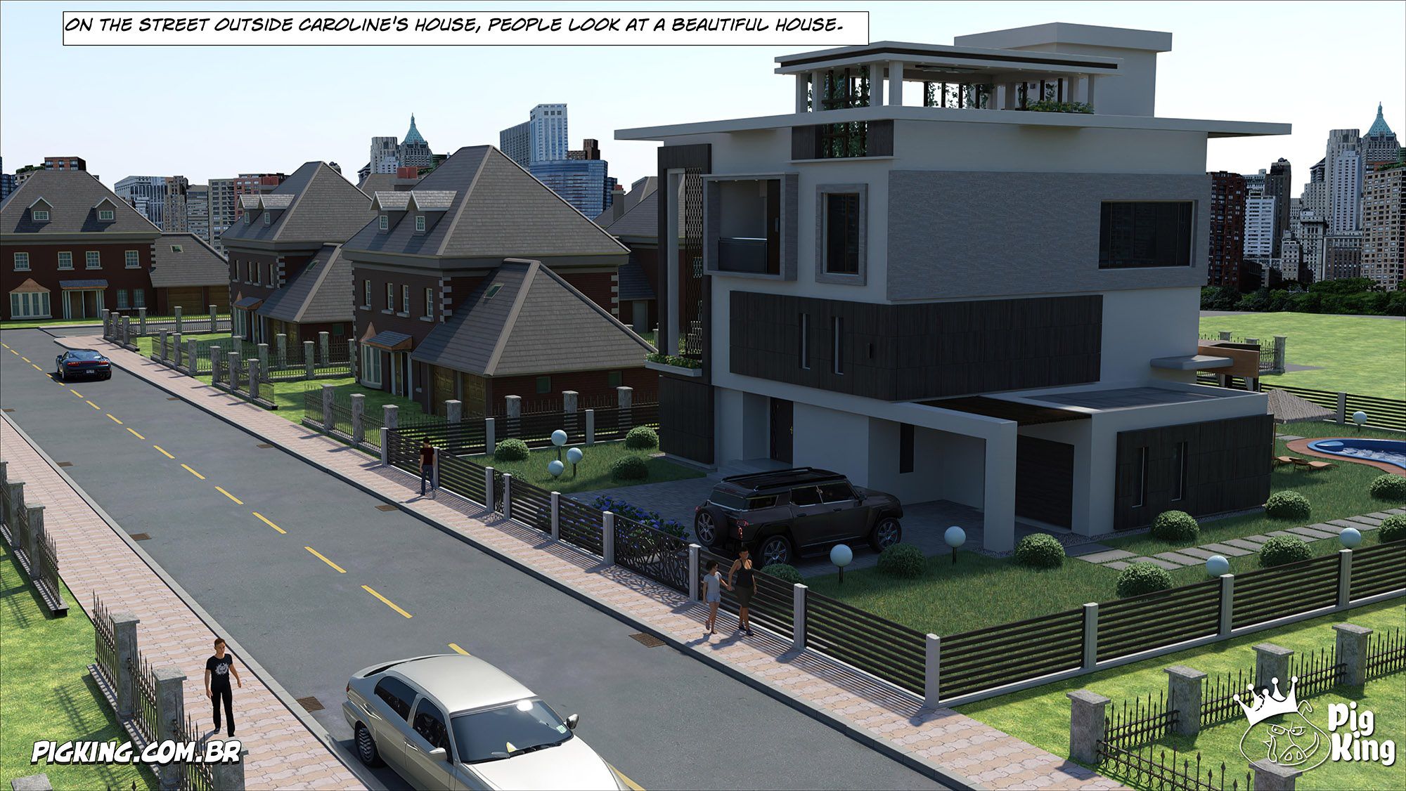 Caroline [CrazyDad3D] - Chapter 4 — Page 27