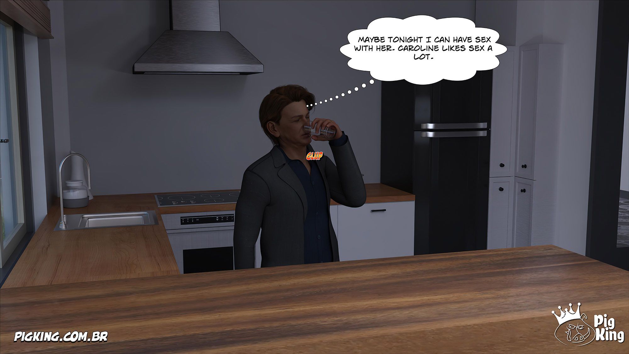 Caroline [CrazyDad3D] - Chapter 4 — Page 74