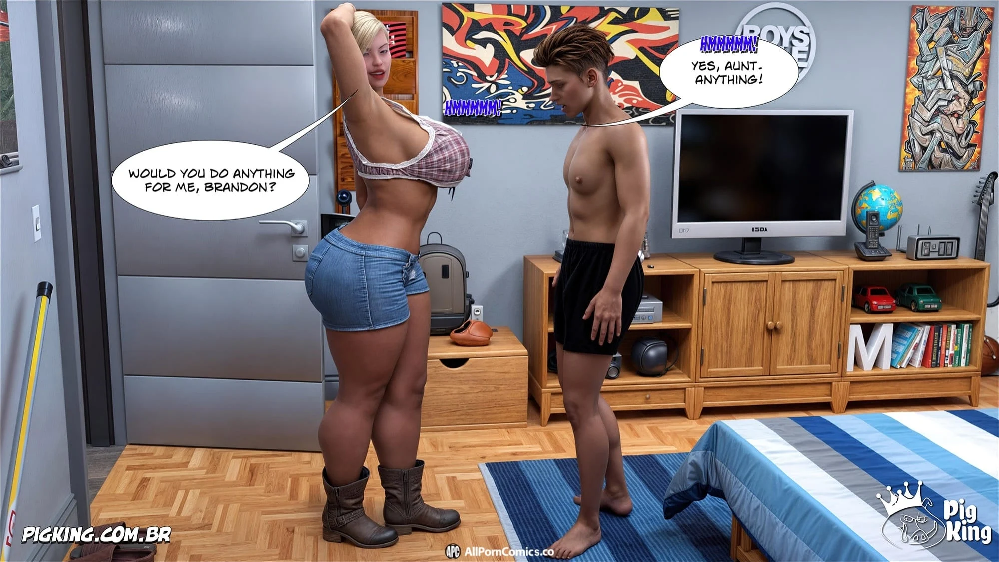 Caroline [CrazyDad3D] - Chapter 13 — Page 87