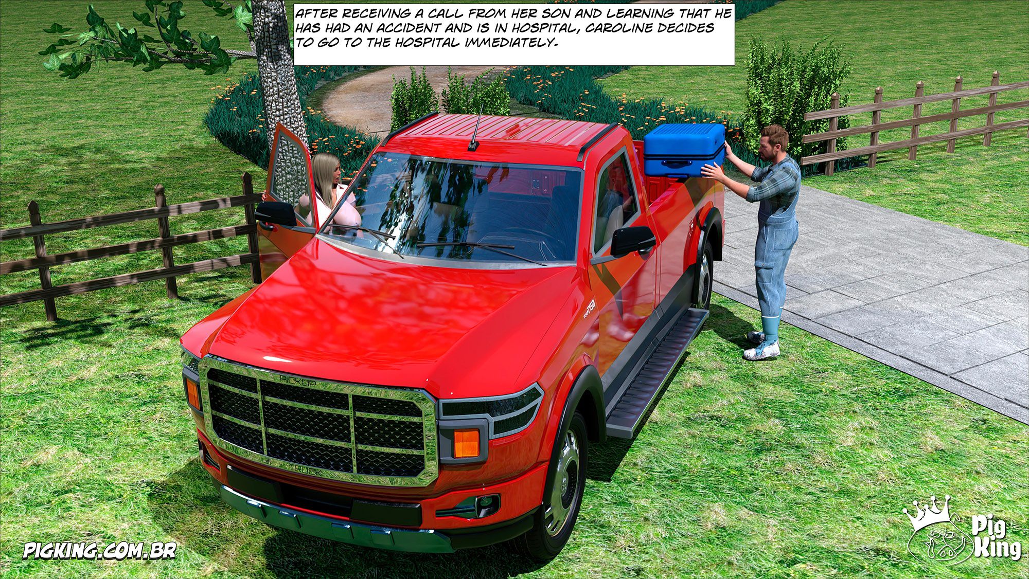 Caroline [CrazyDad3D] - Chapter 1 — Page 52