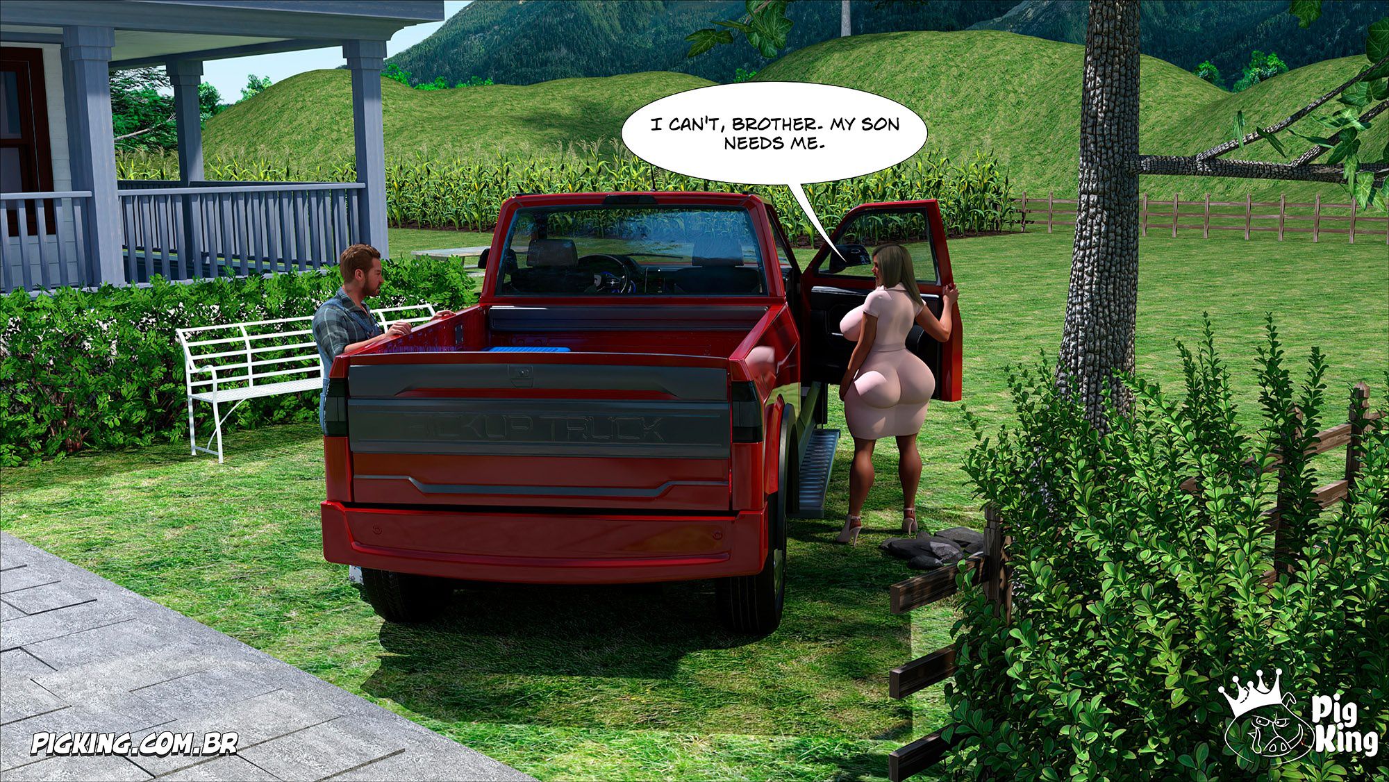 Caroline [CrazyDad3D] - Chapter 1 — Page 55