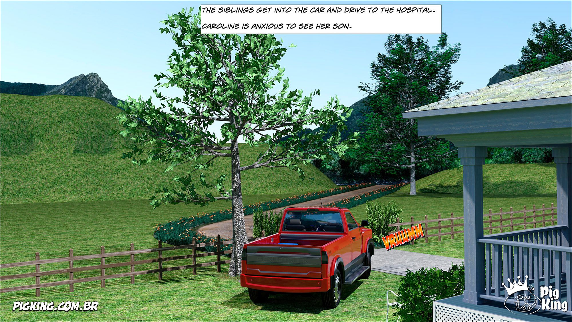 Caroline [CrazyDad3D] - Chapter 1 — Page 57