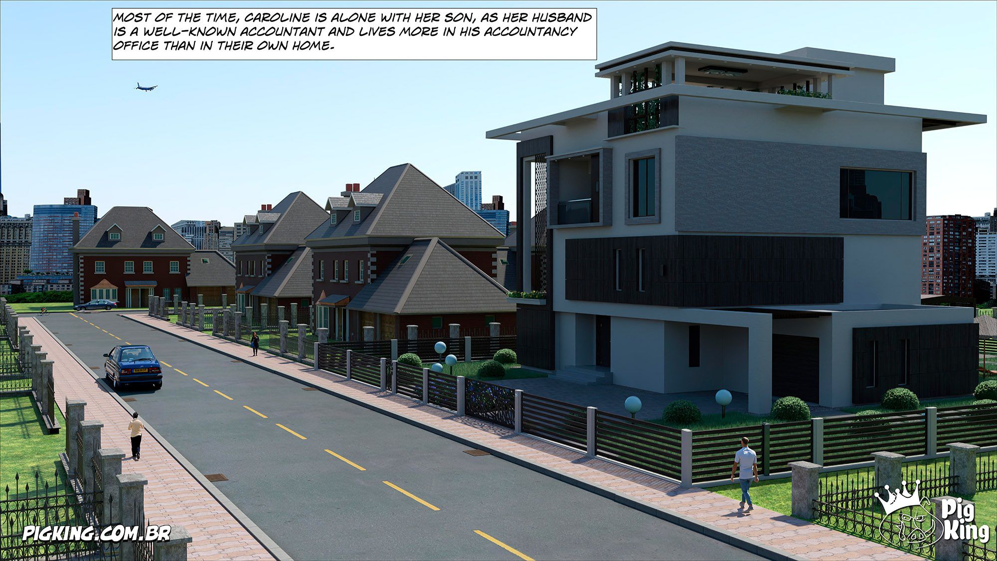 Caroline [CrazyDad3D] - Chapter 1 — Page 81