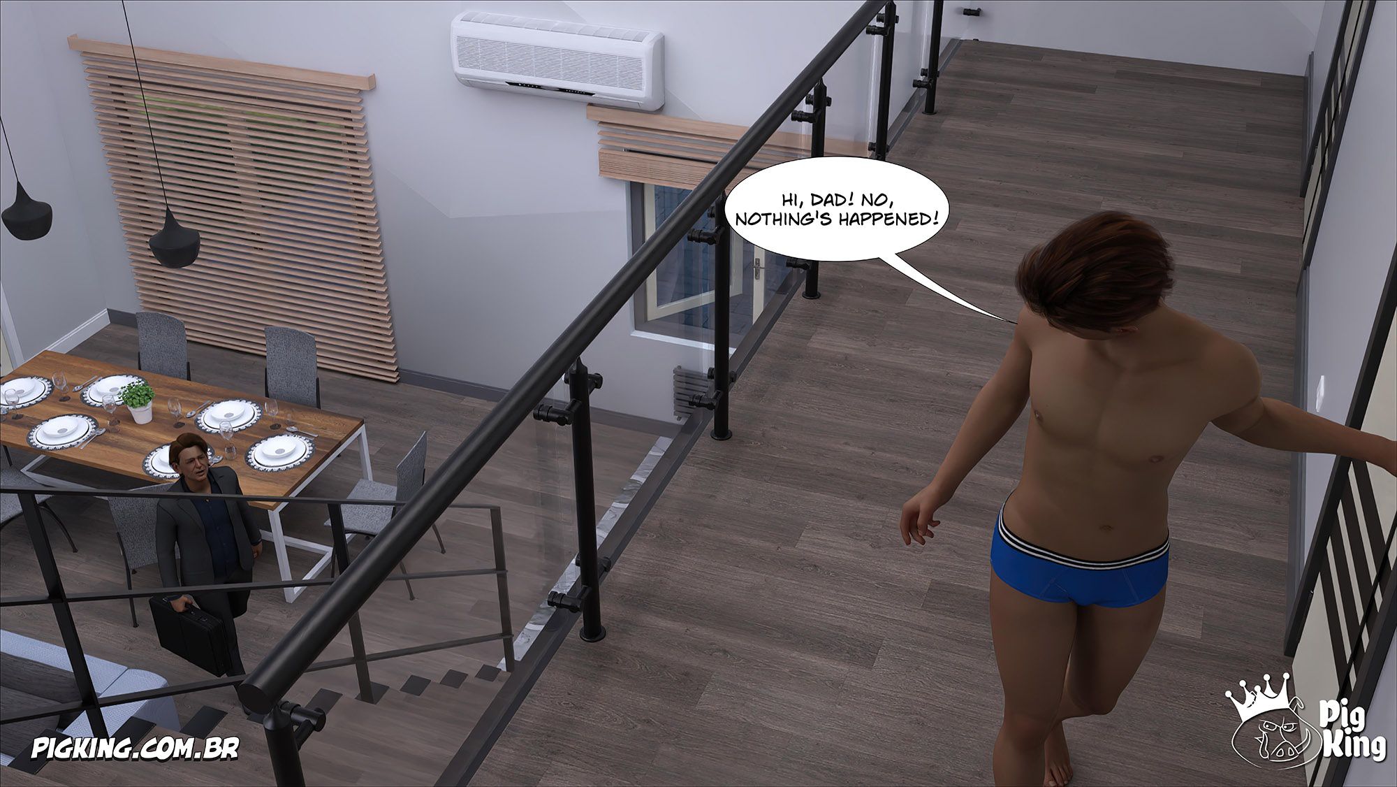 Caroline [CrazyDad3D] - Chapter 3 — Page 13