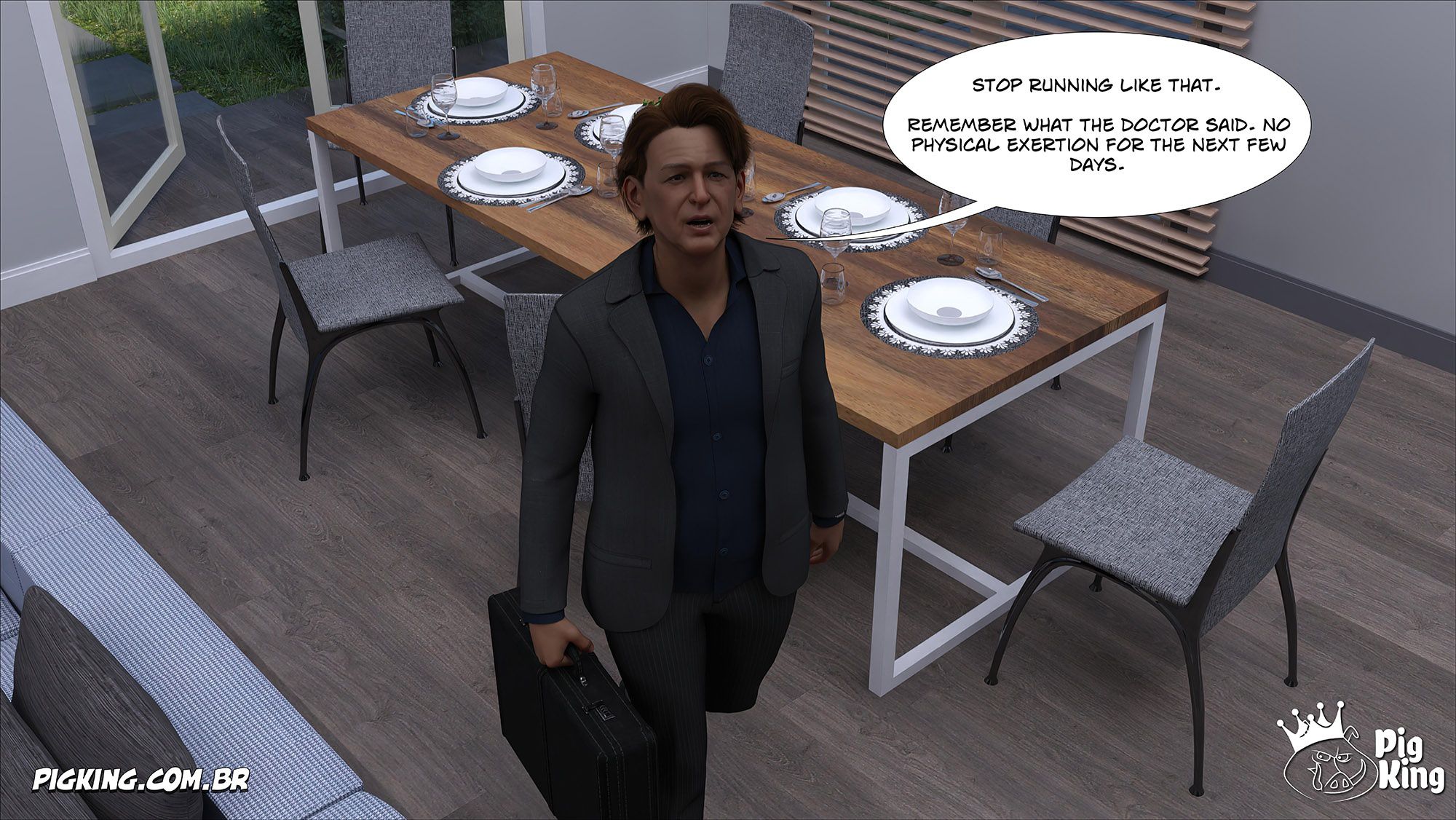 Caroline [CrazyDad3D] - Chapter 3 — Page 14