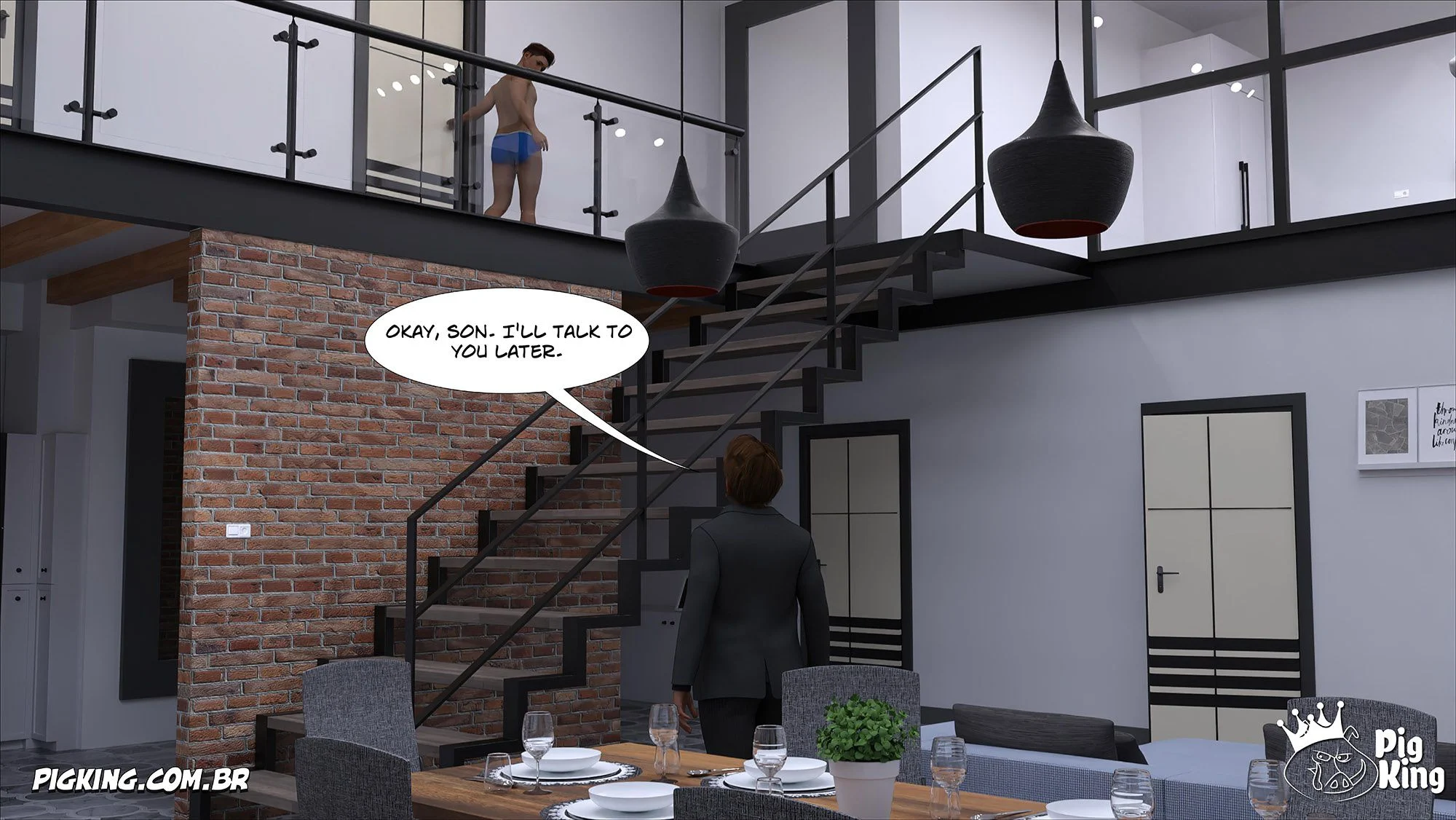 Caroline [CrazyDad3D] - Chapter 3 — Page 16