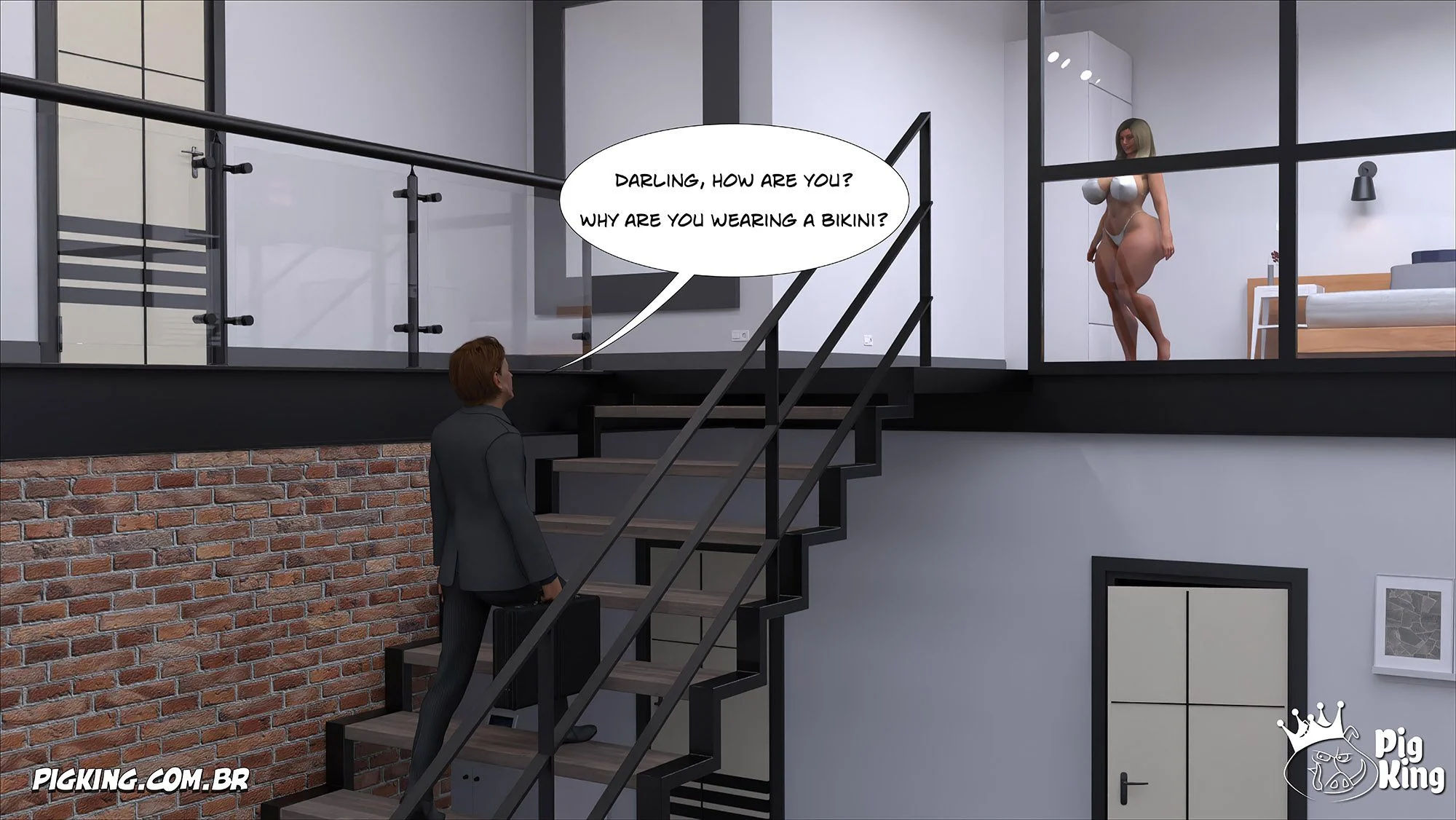 Caroline [CrazyDad3D] - Chapter 3 — Page 17