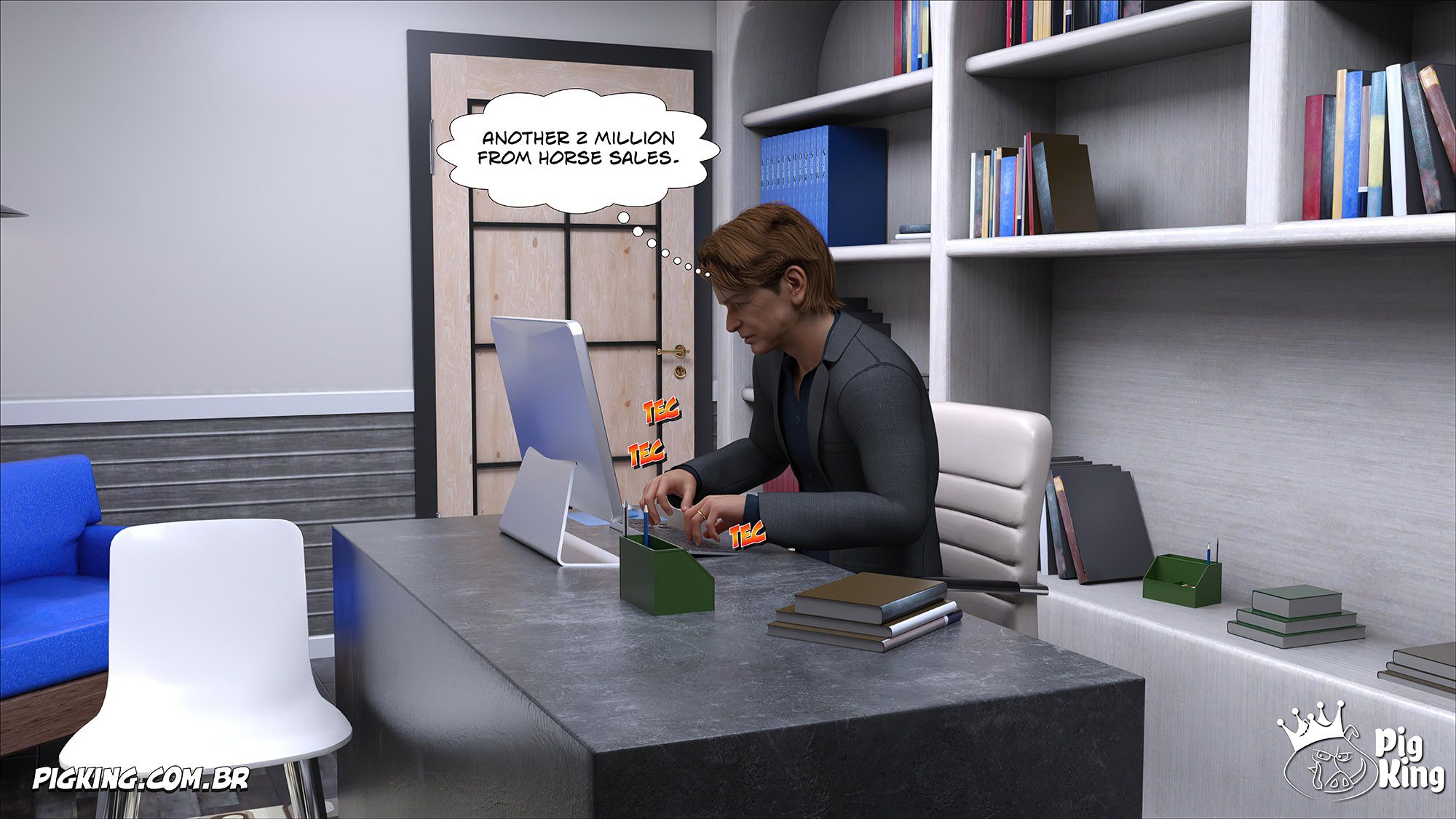 Caroline [CrazyDad3D] - Chapter 3 — Page 70
