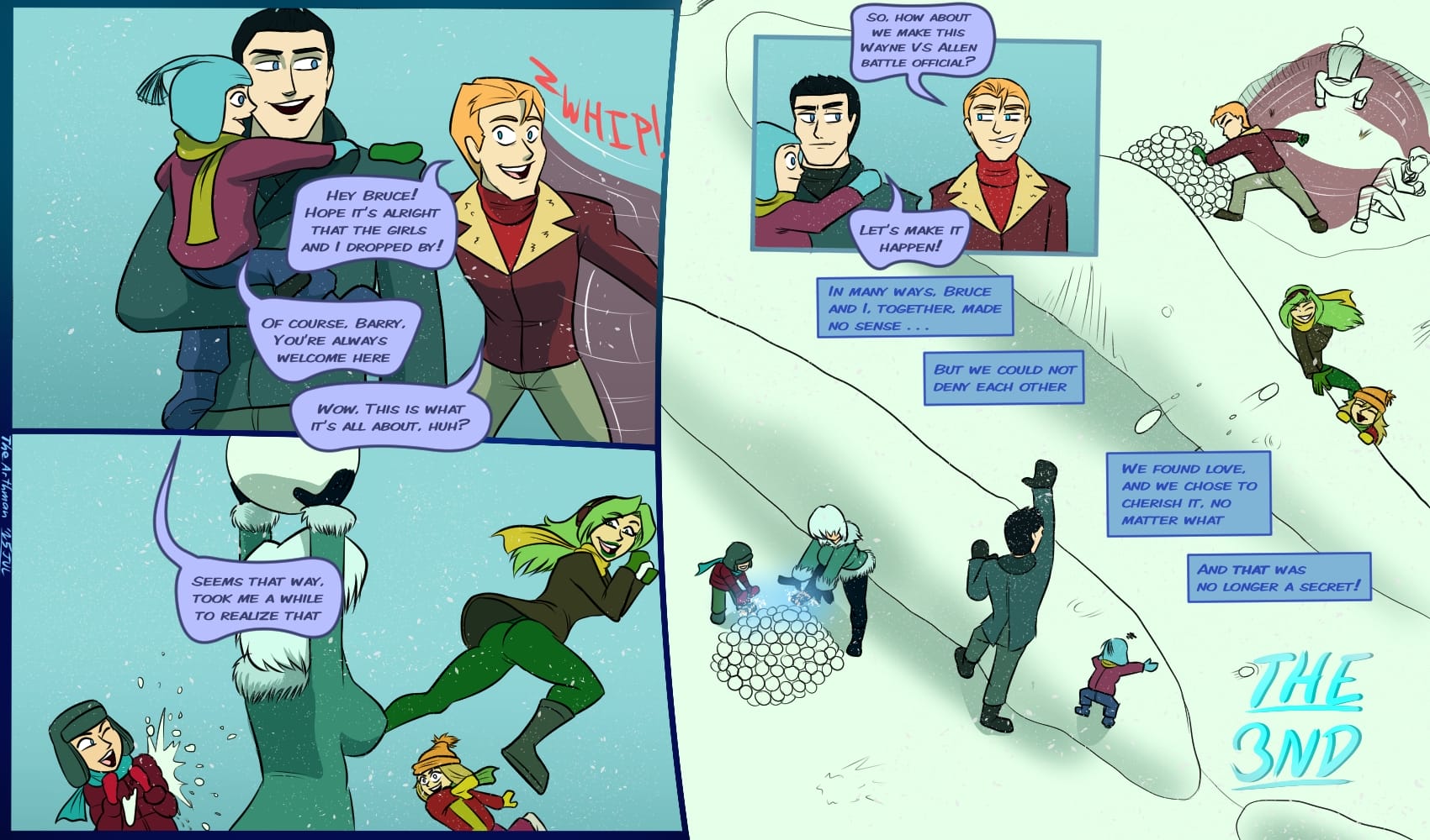 Trapped Under Ice (Justice League) [The Arthman] - Chapter 1 — Page 23