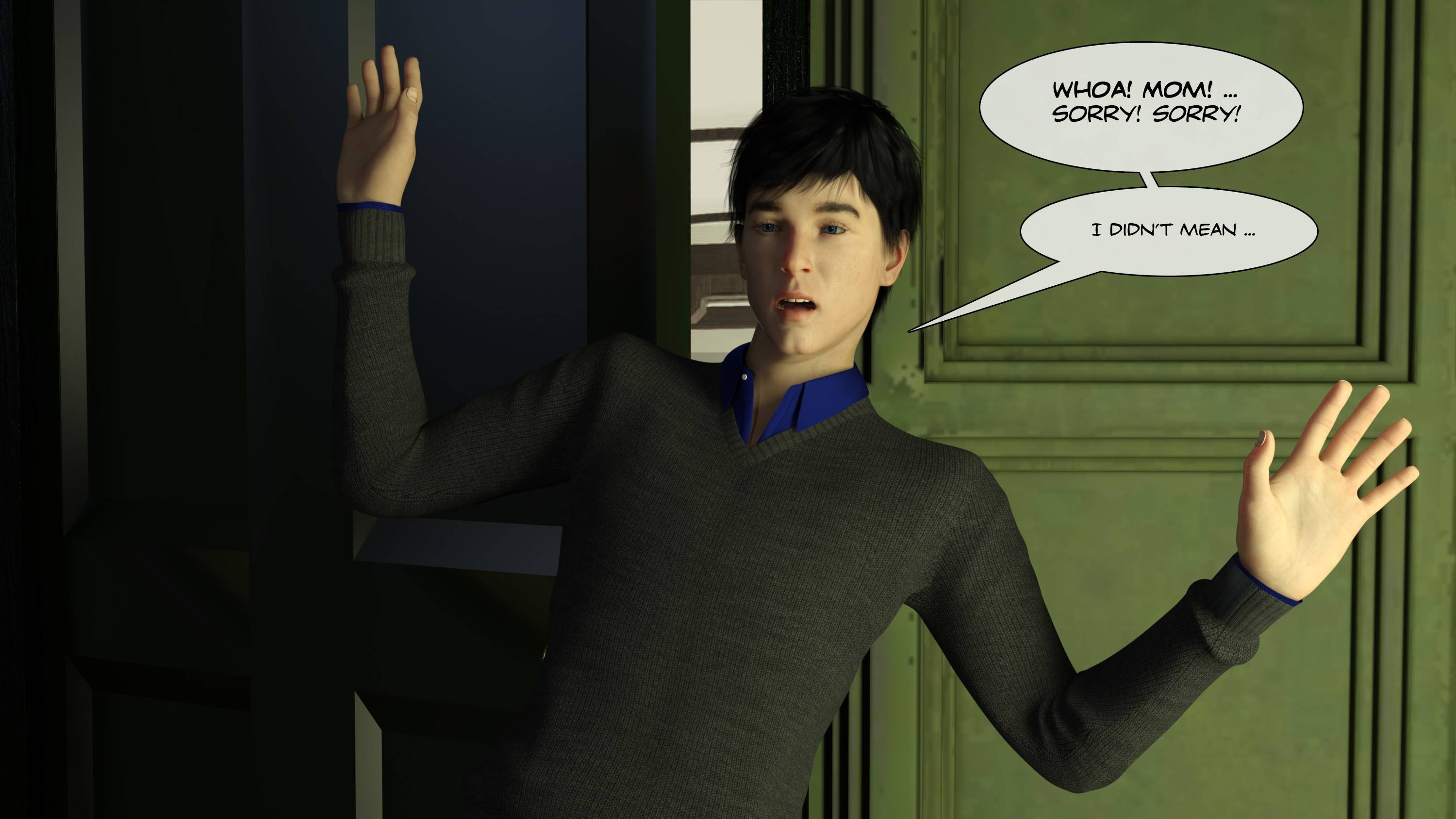 A Desire In The Family (Batman) [Garak3D] - Chapter 1 — Page 103