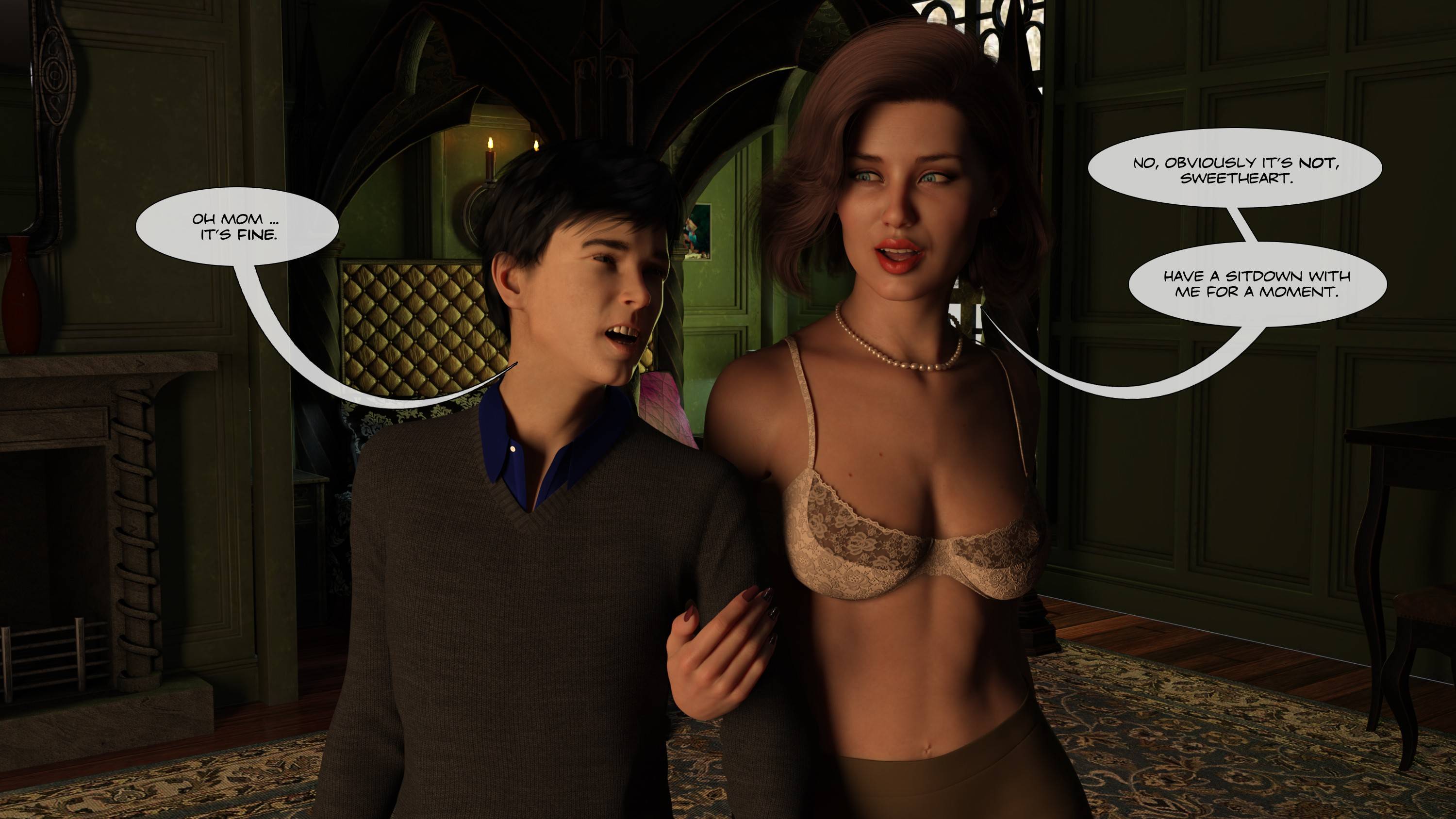 A Desire In The Family (Batman) [Garak3D] - Chapter 1 — Page 108