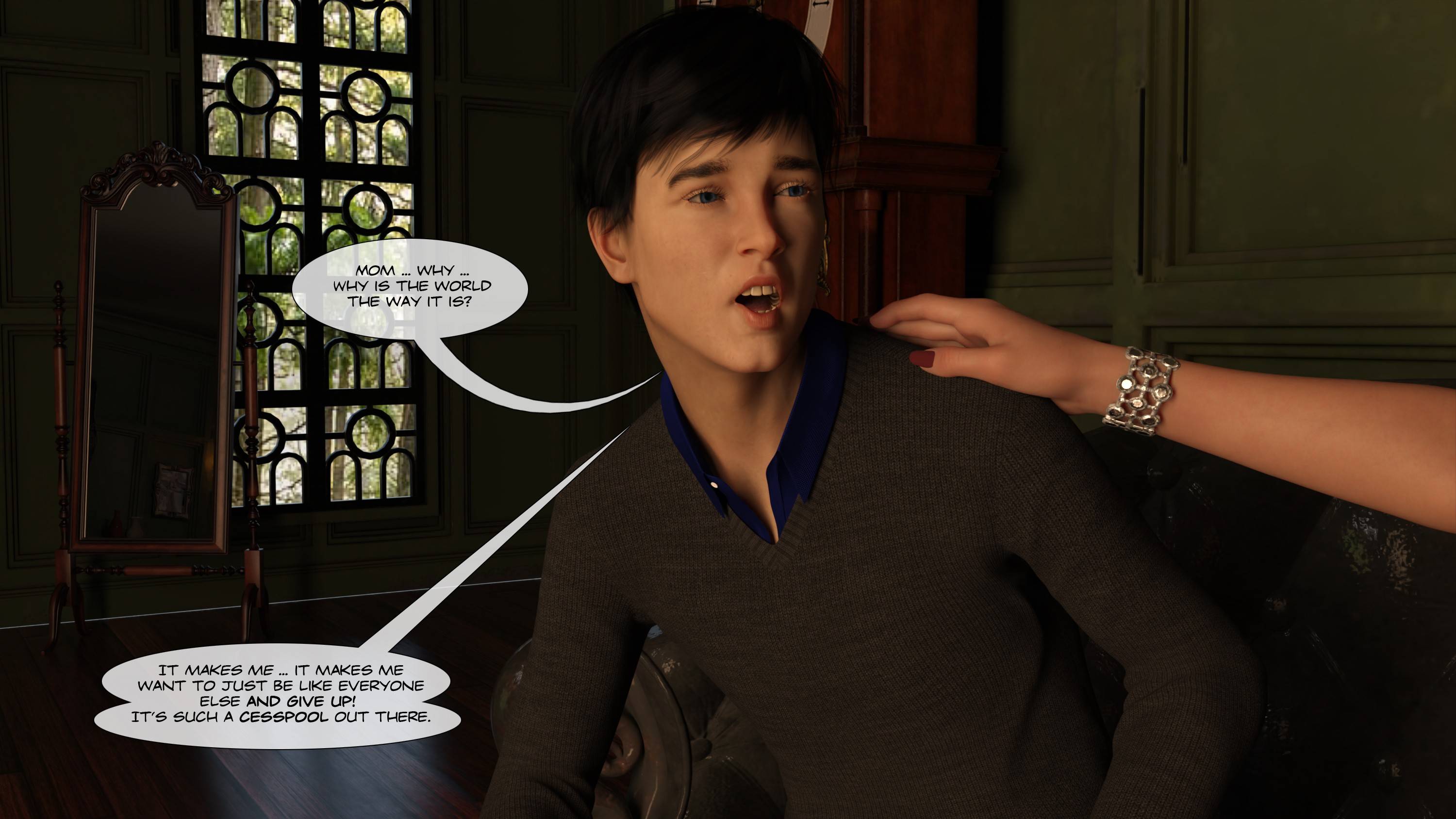 A Desire In The Family (Batman) [Garak3D] - Chapter 1 — Page 110