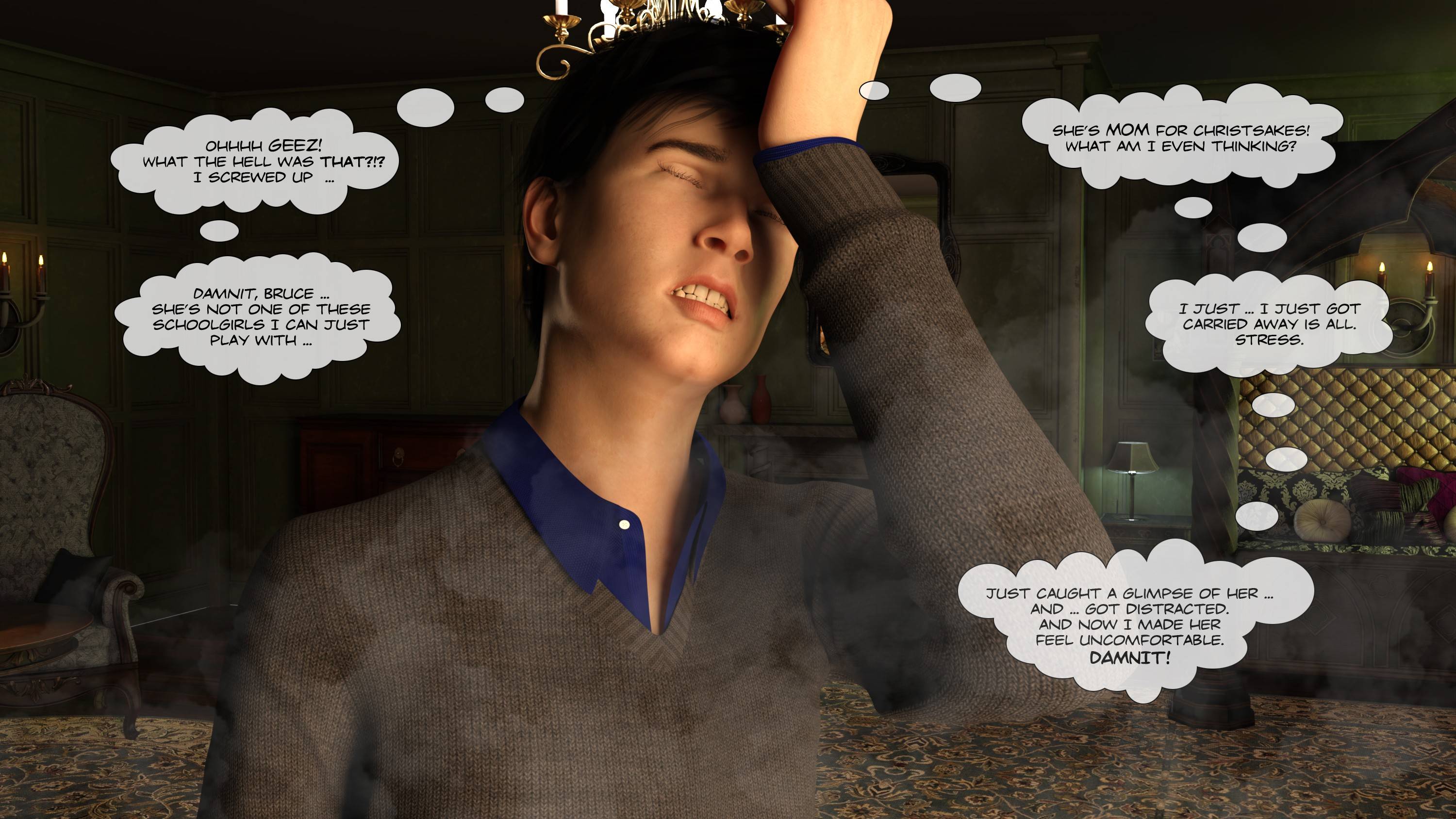 A Desire In The Family (Batman) [Garak3D] - Chapter 1 — Page 123