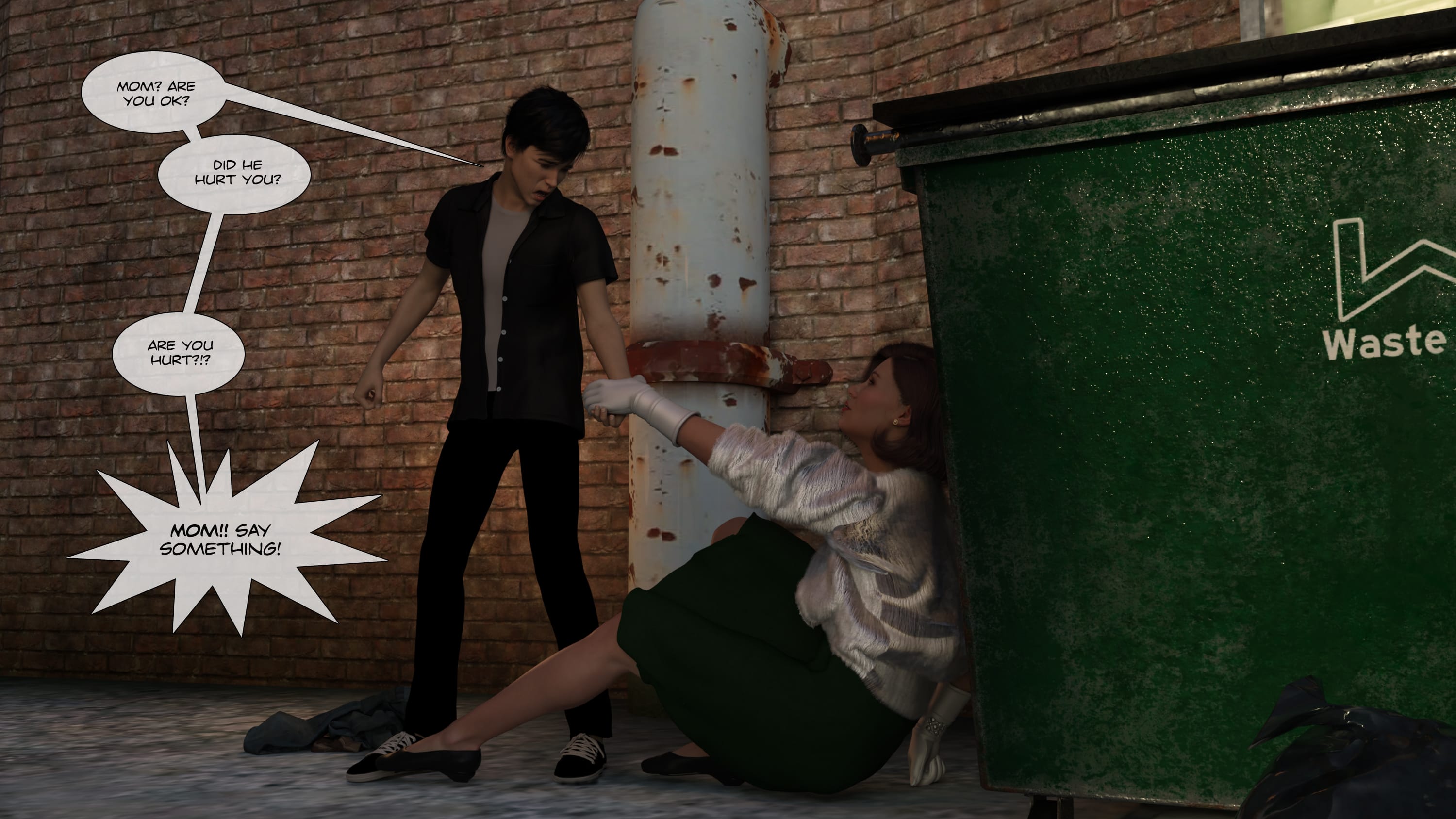 A Desire In The Family (Batman) [Garak3D] - Chapter 2 — Page 122