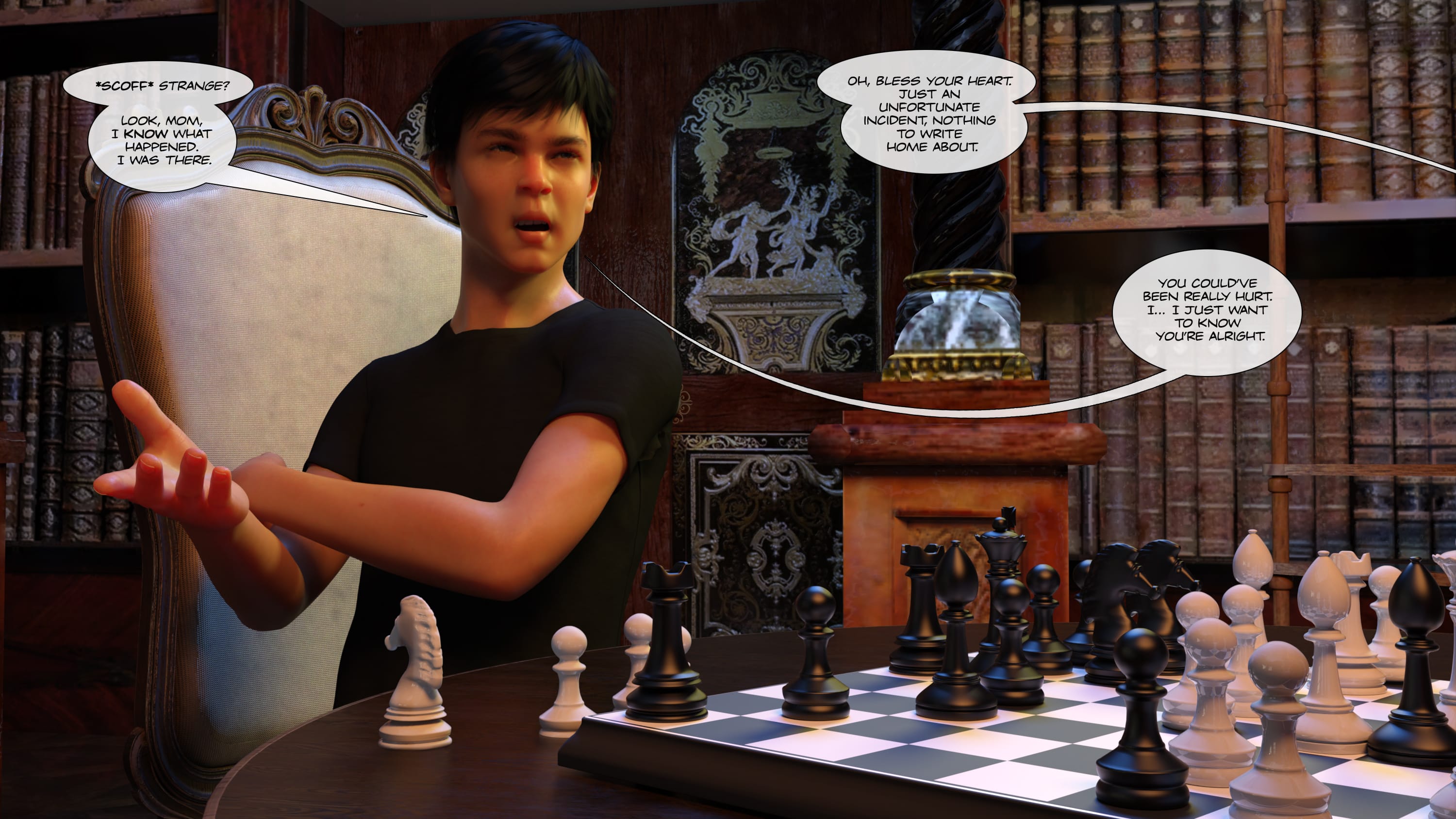 A Desire In The Family (Batman) [Garak3D] - Chapter 2 — Page 127