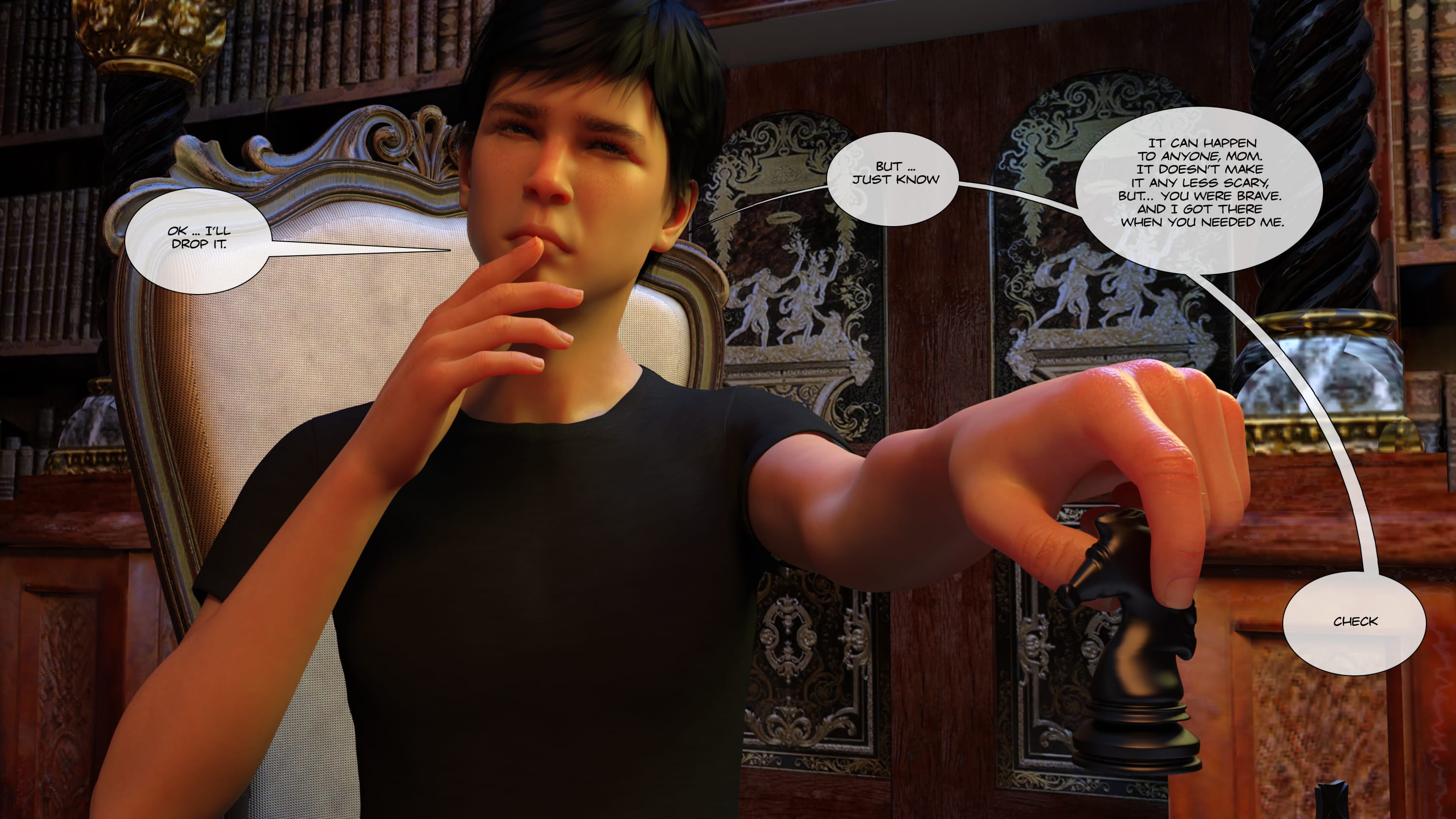 A Desire In The Family (Batman) [Garak3D] - Chapter 2 — Page 130