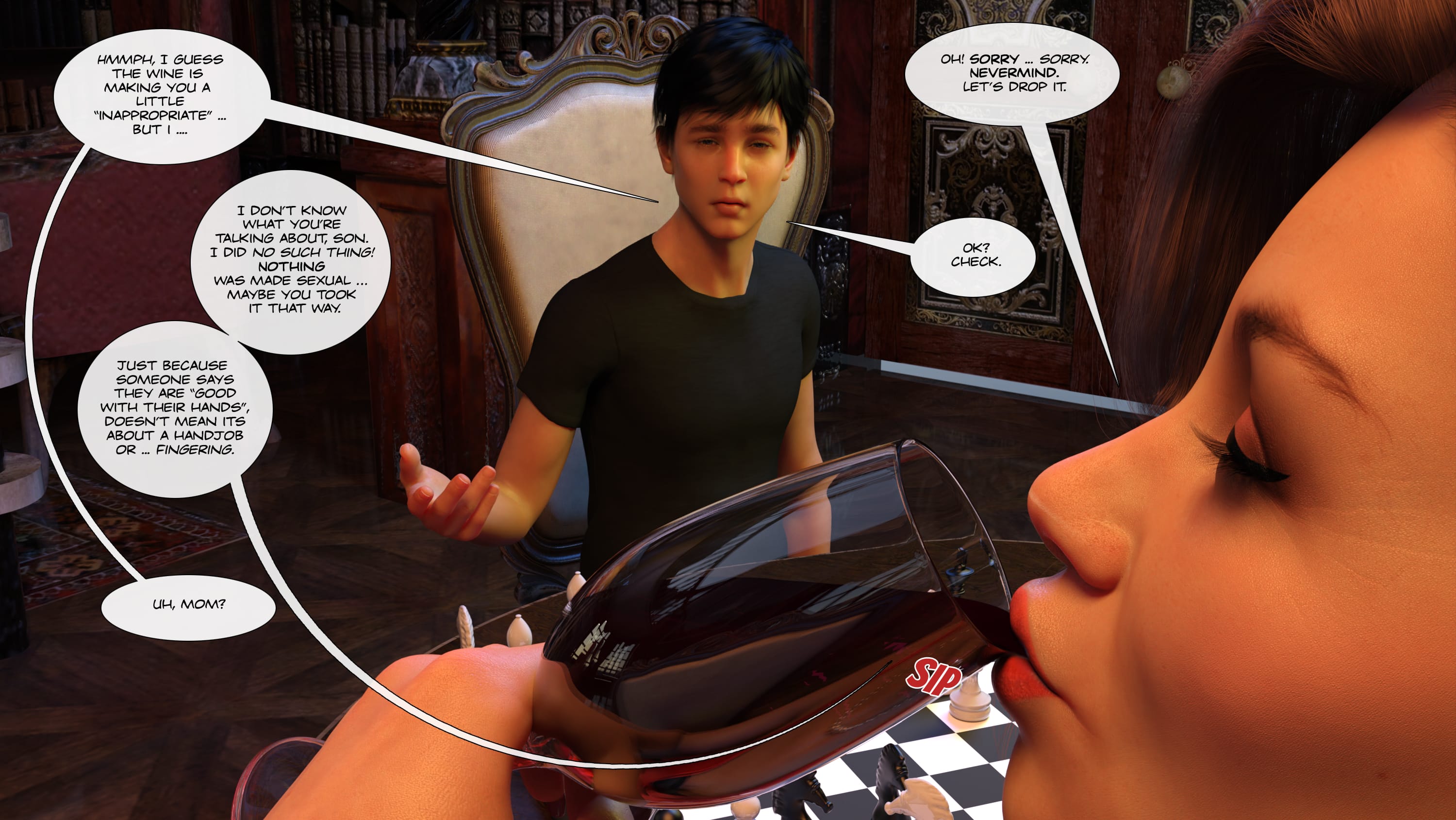 A Desire In The Family (Batman) [Garak3D] - Chapter 2 — Page 140