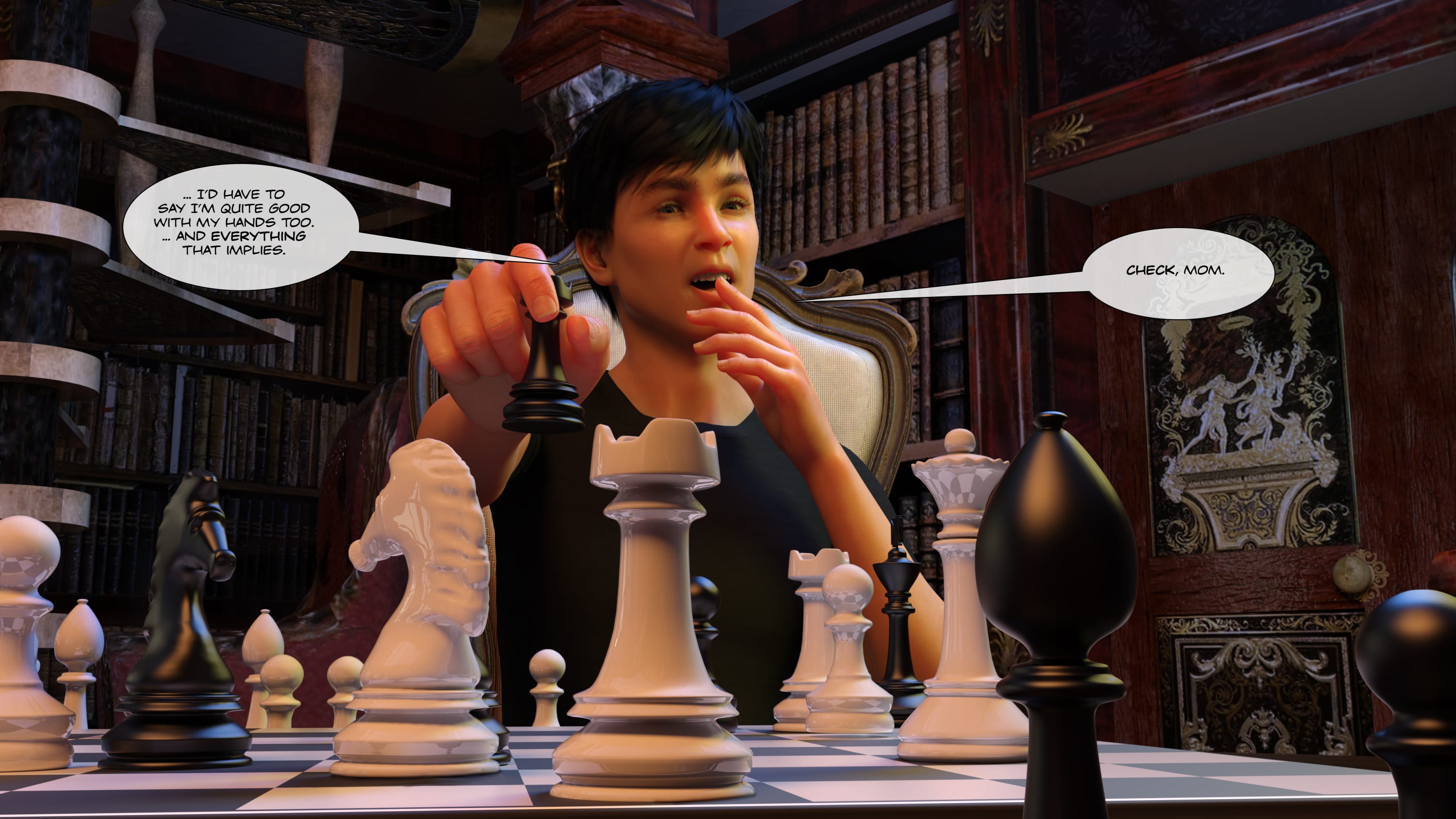 A Desire In The Family (Batman) [Garak3D] - Chapter 2 — Page 143