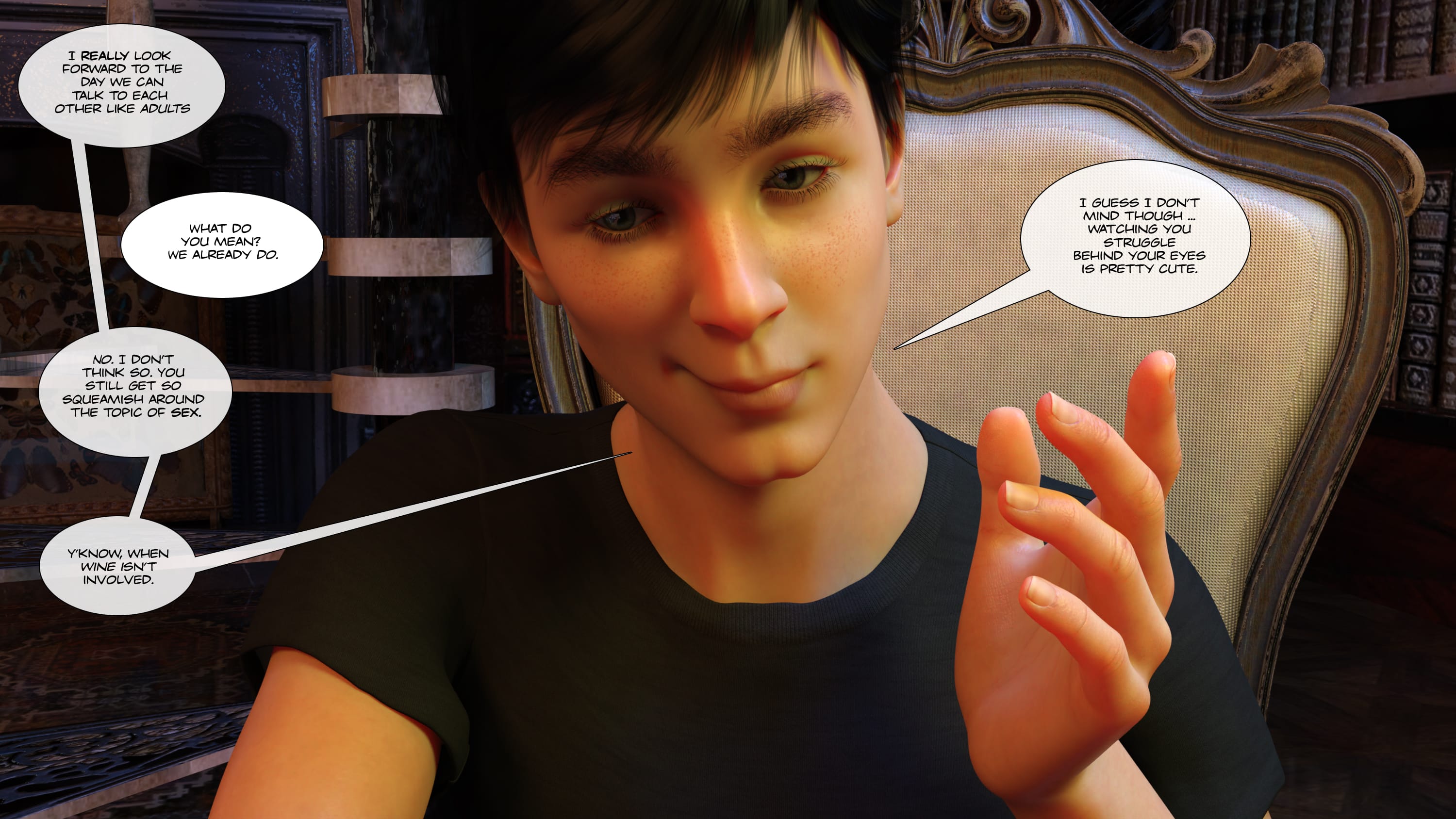 A Desire In The Family (Batman) [Garak3D] - Chapter 2 — Page 148