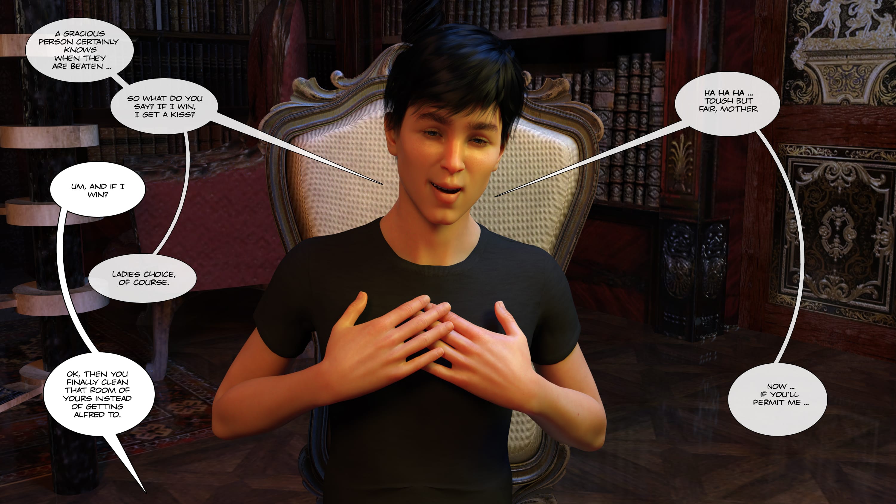 A Desire In The Family (Batman) [Garak3D] - Chapter 2 — Page 152