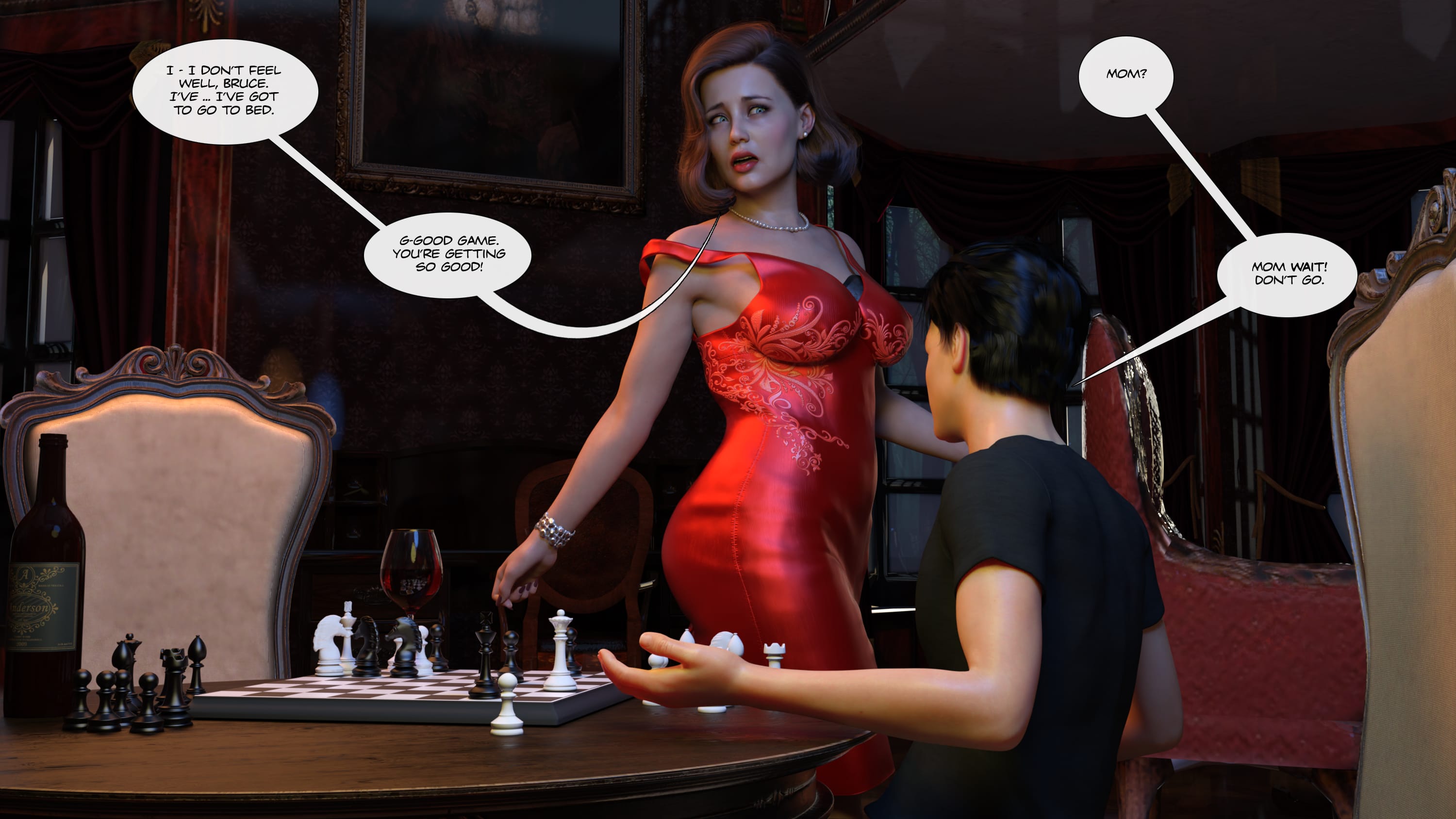 A Desire In The Family (Batman) [Garak3D] - Chapter 2 — Page 158