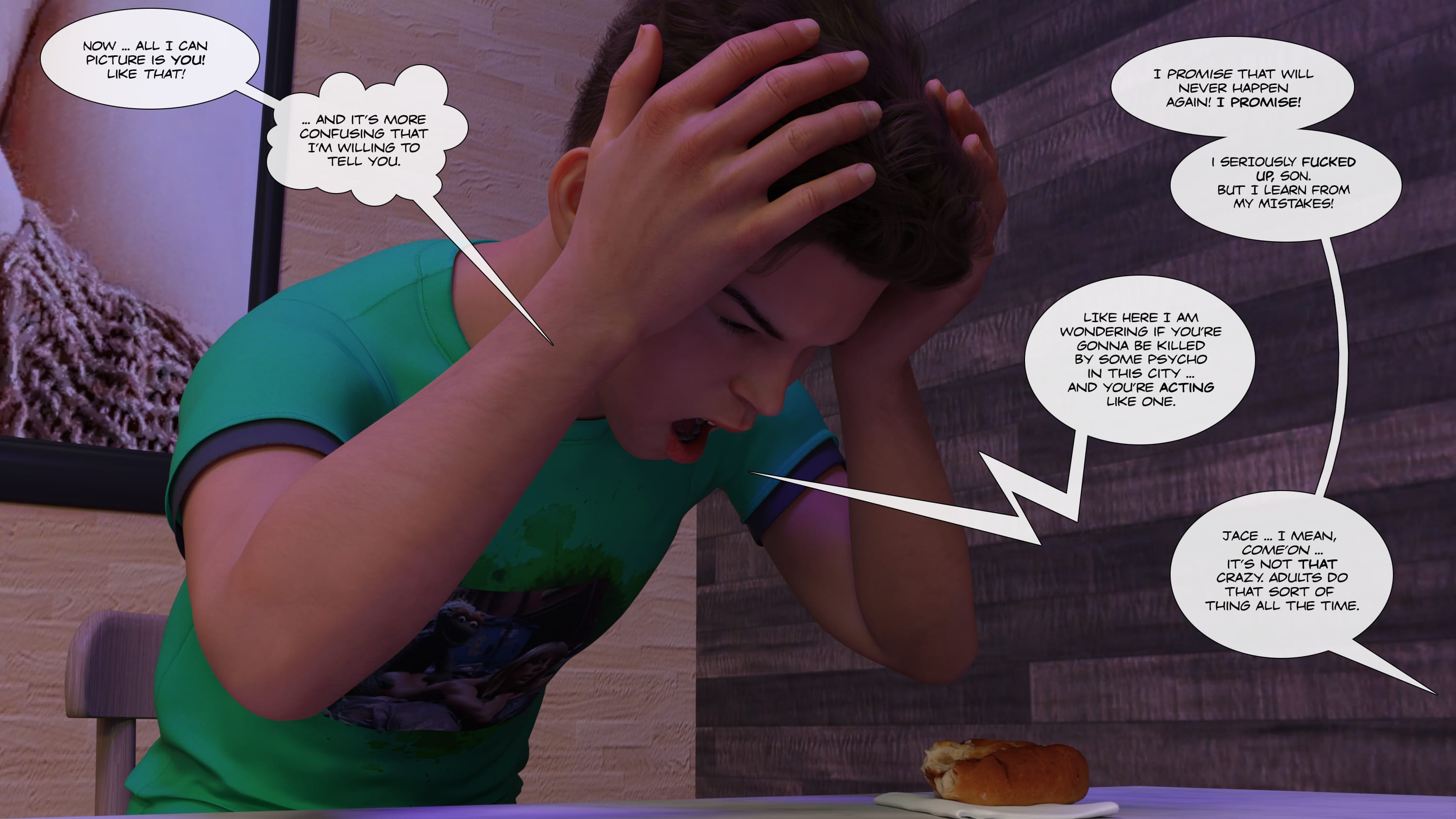 A Desire In The Family (Batman) [Garak3D] - Chapter 2 — Page 184