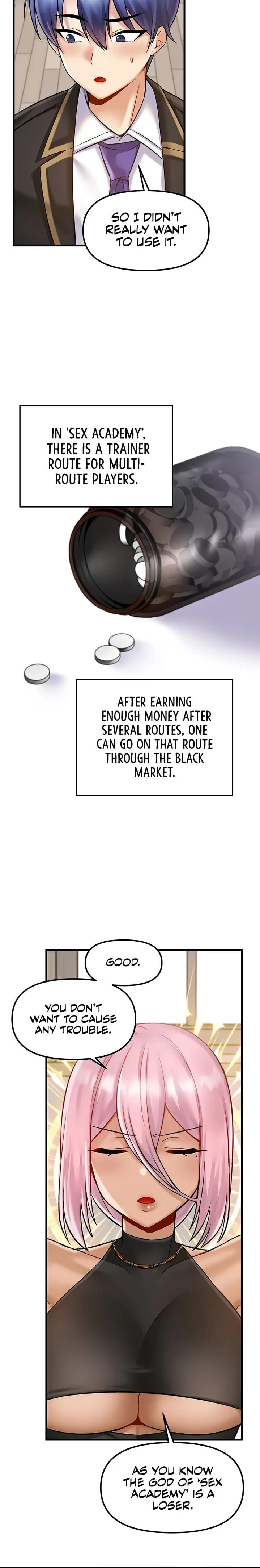 Trapped in a Hentai Game Academy - Chapter 33 — Page 18